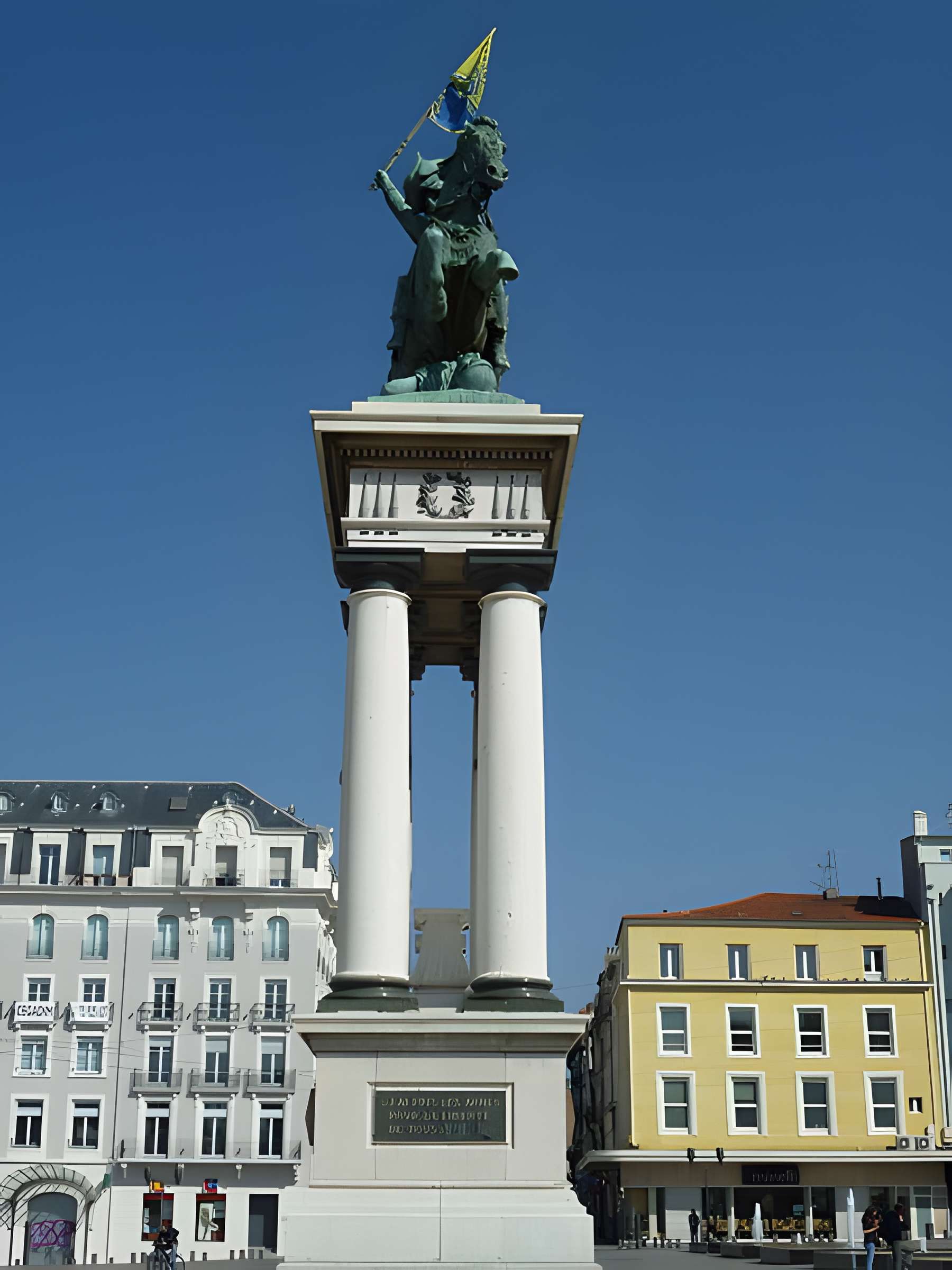 Statue équestre de Vercingétorix à Clermont-Ferrand