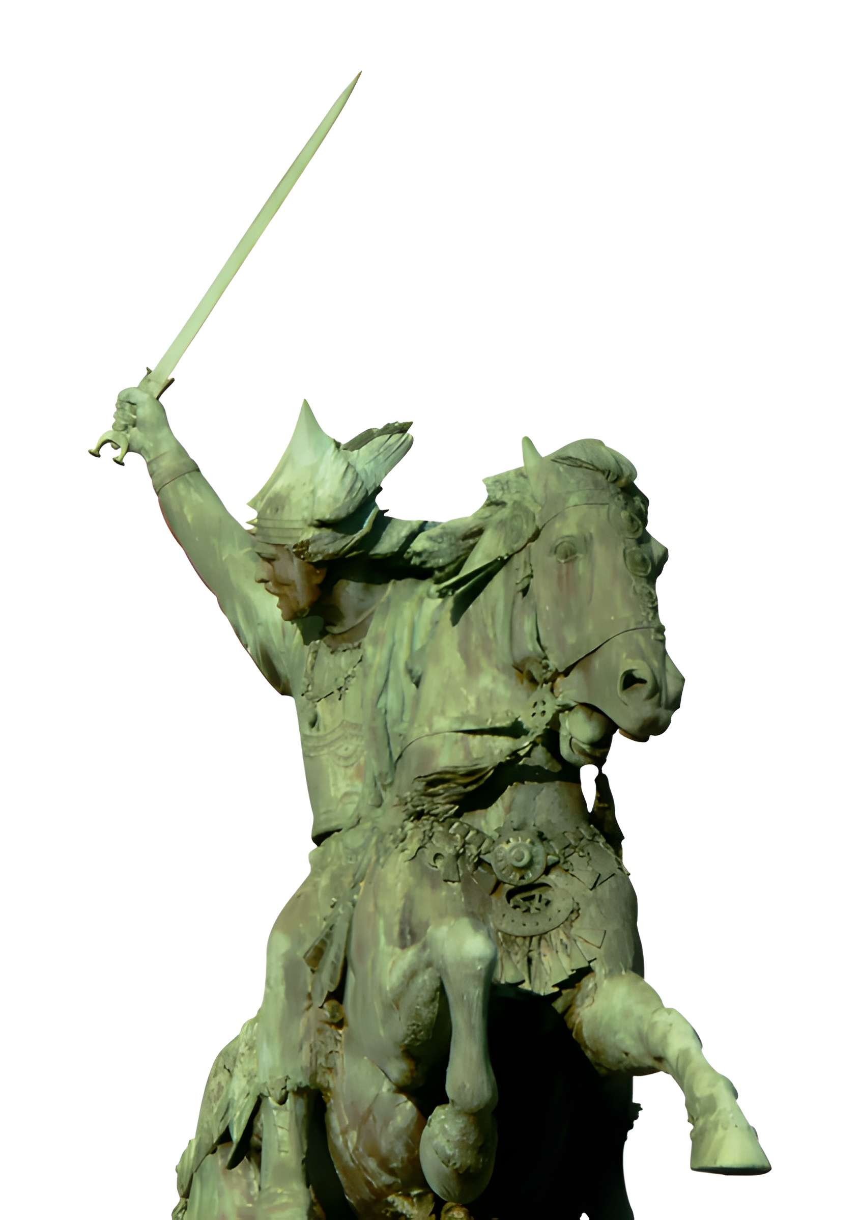 Statue équestre de Vercingétorix à Clermont-Ferrand