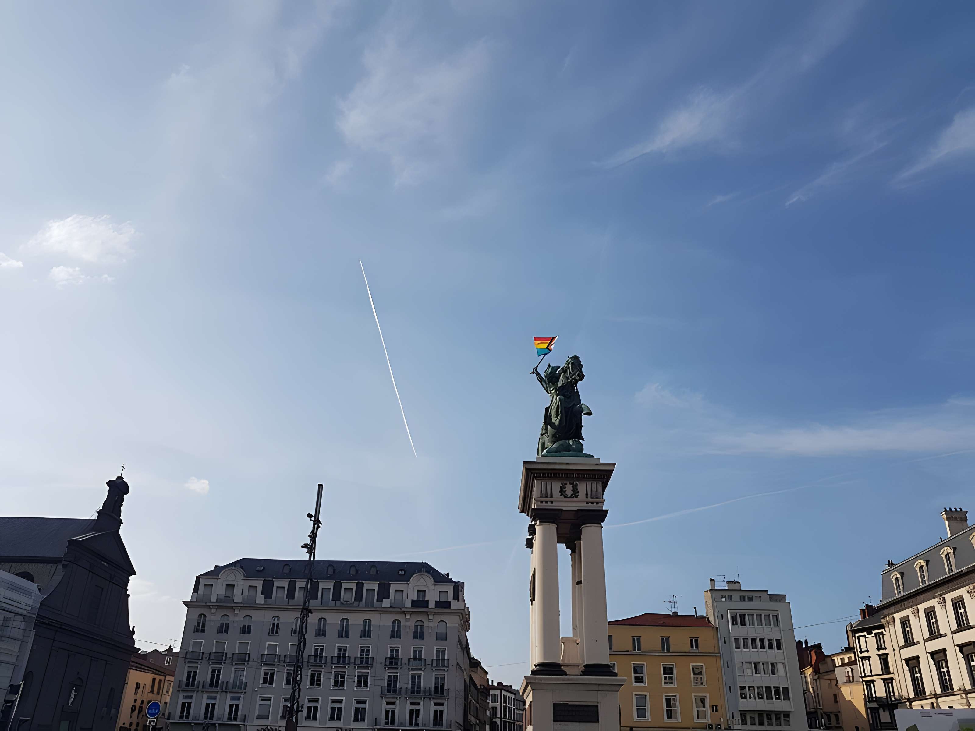 Statue équestre de Vercingétorix à Clermont-Ferrand