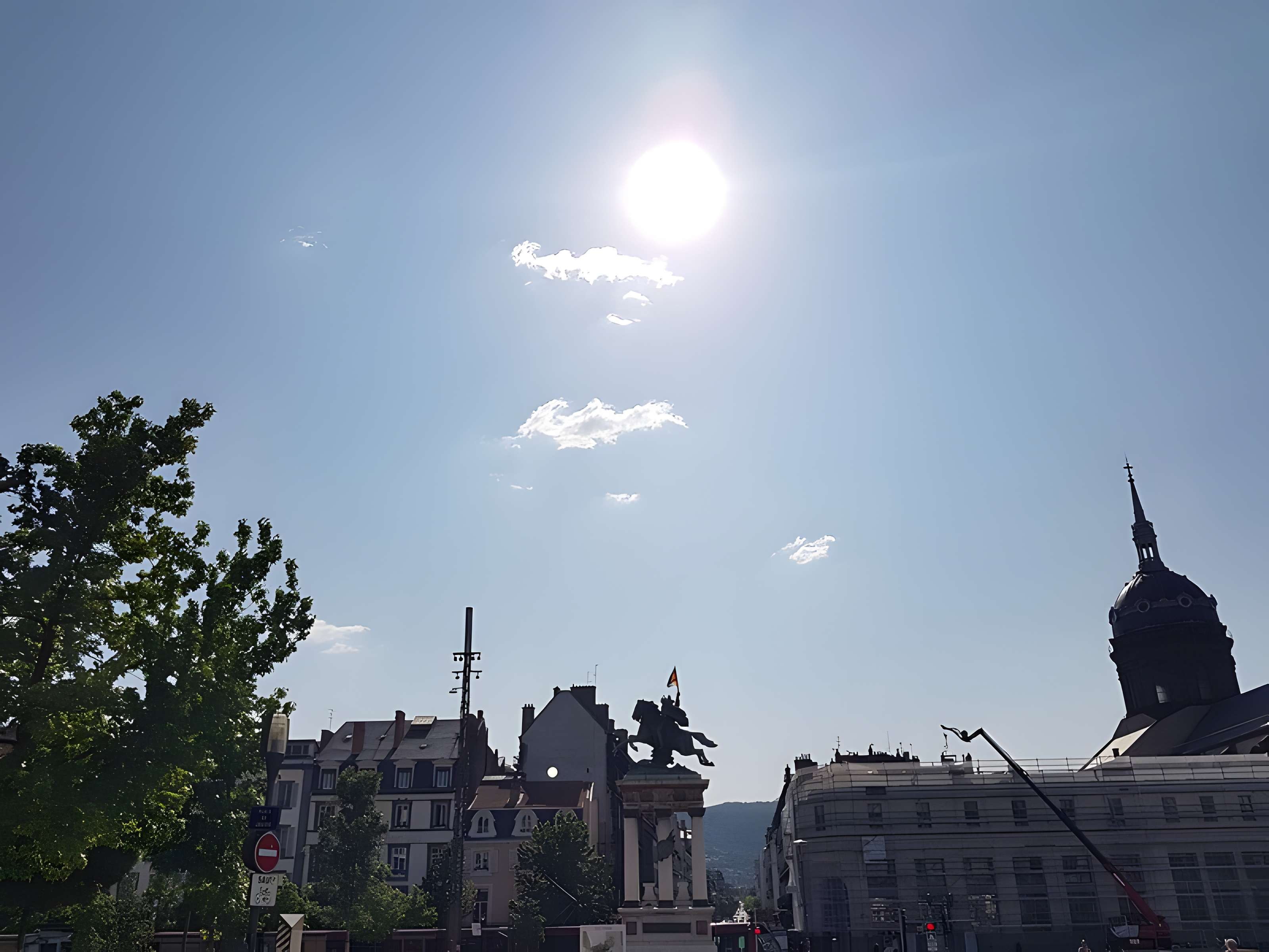 Statue équestre de Vercingétorix à Clermont-Ferrand