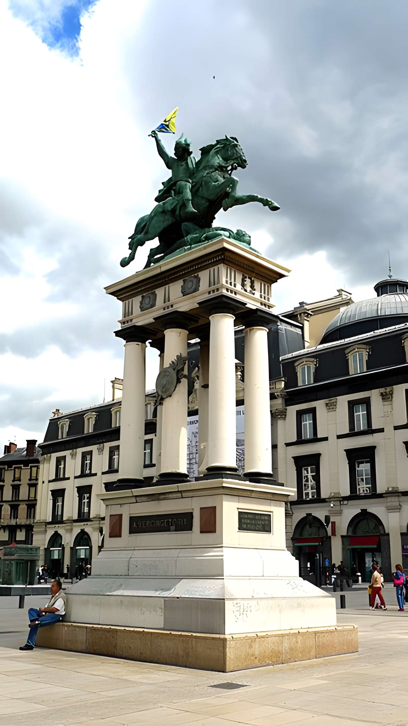 Statue équestre de Vercingétorix à Clermont-Ferrand
