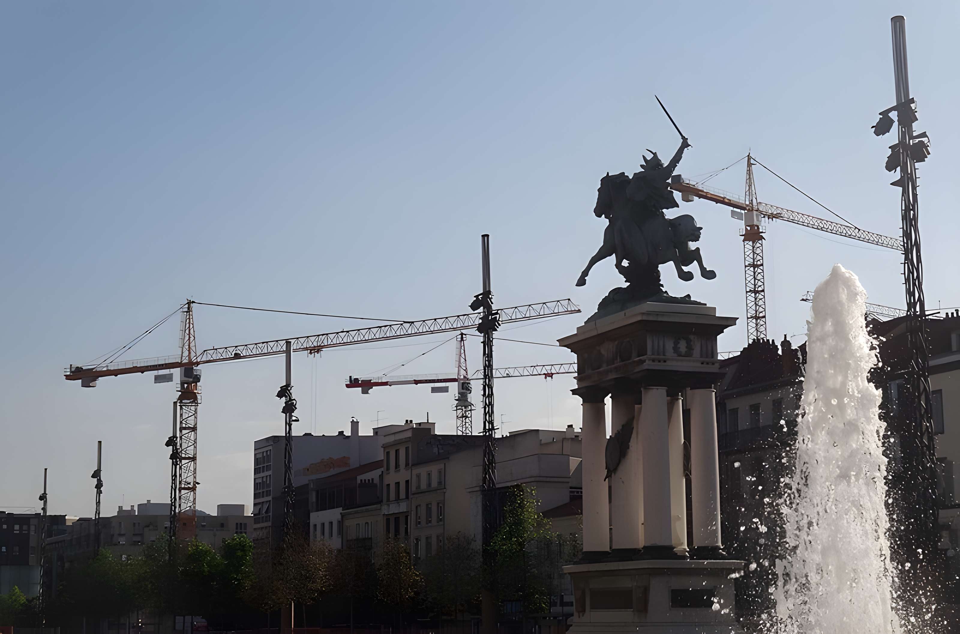 Statue équestre de Vercingétorix à Clermont-Ferrand