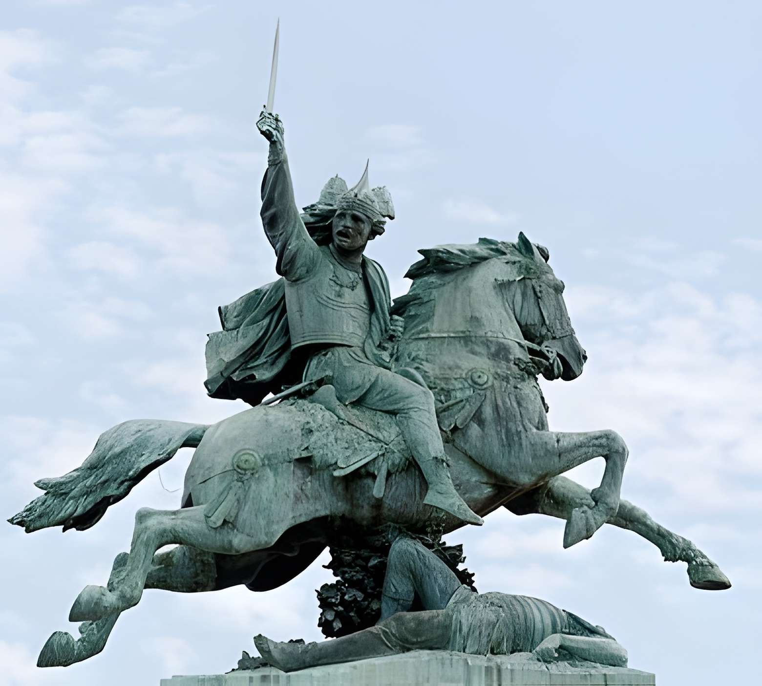 Statue équestre de Vercingétorix à Clermont-Ferrand 