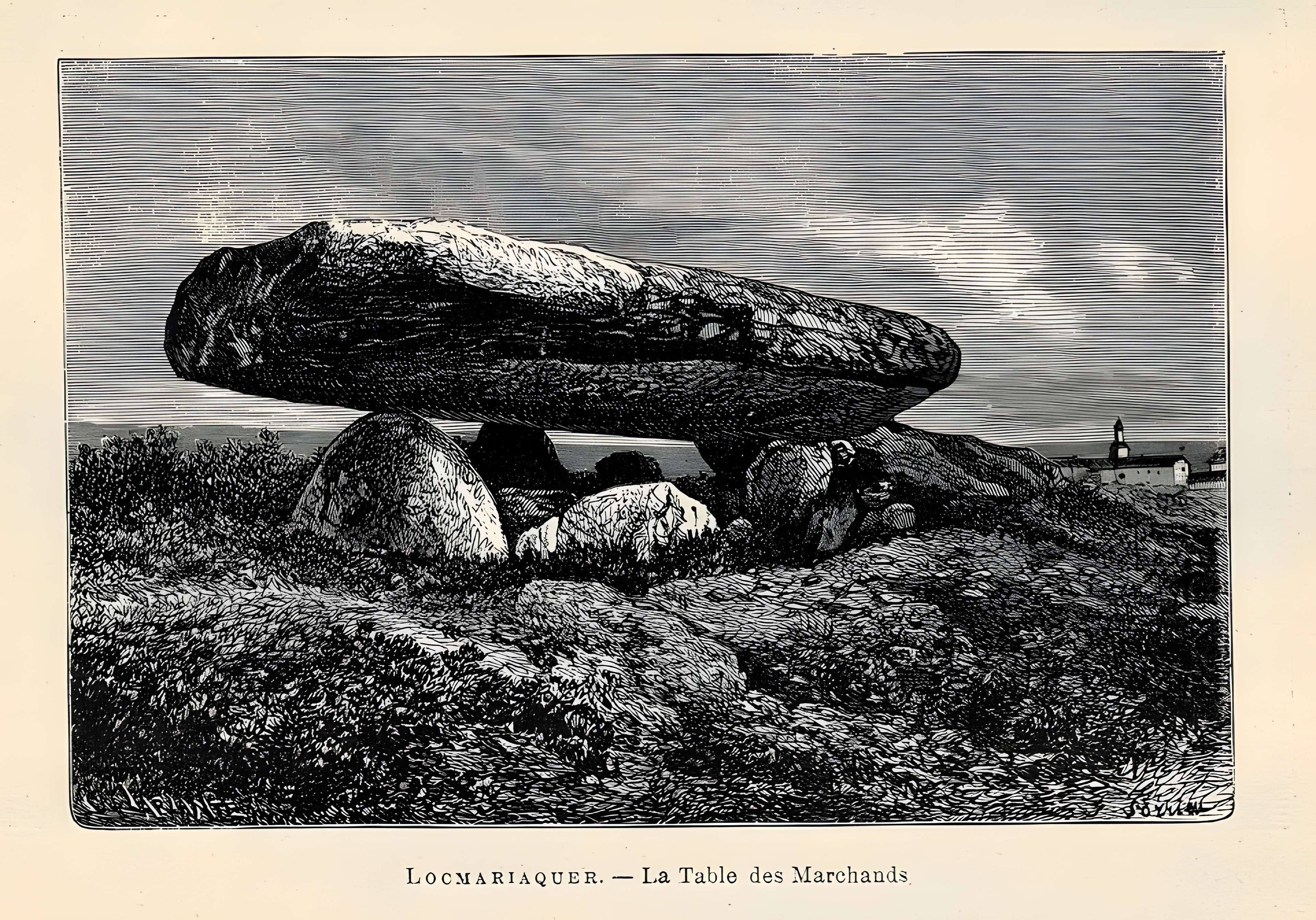 Table des Marchand de Locmariaquer