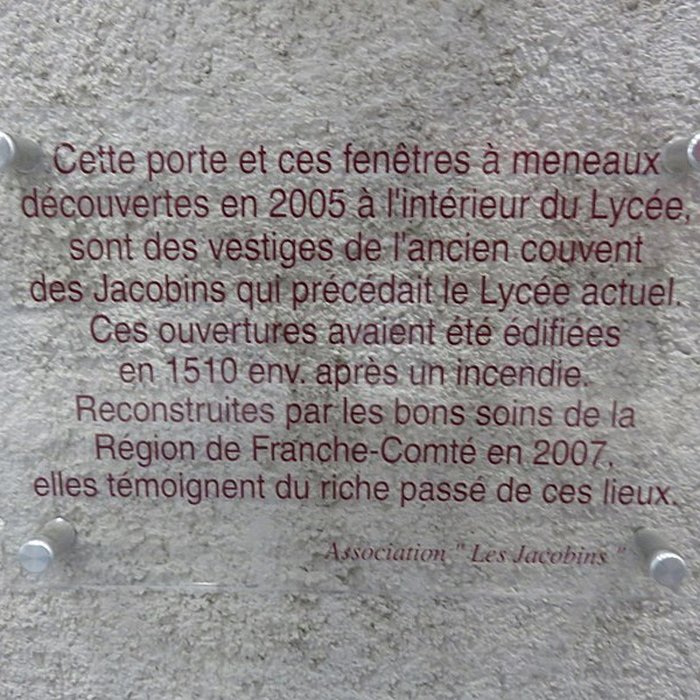 Photo de Couvent des Jacobins de Poligny