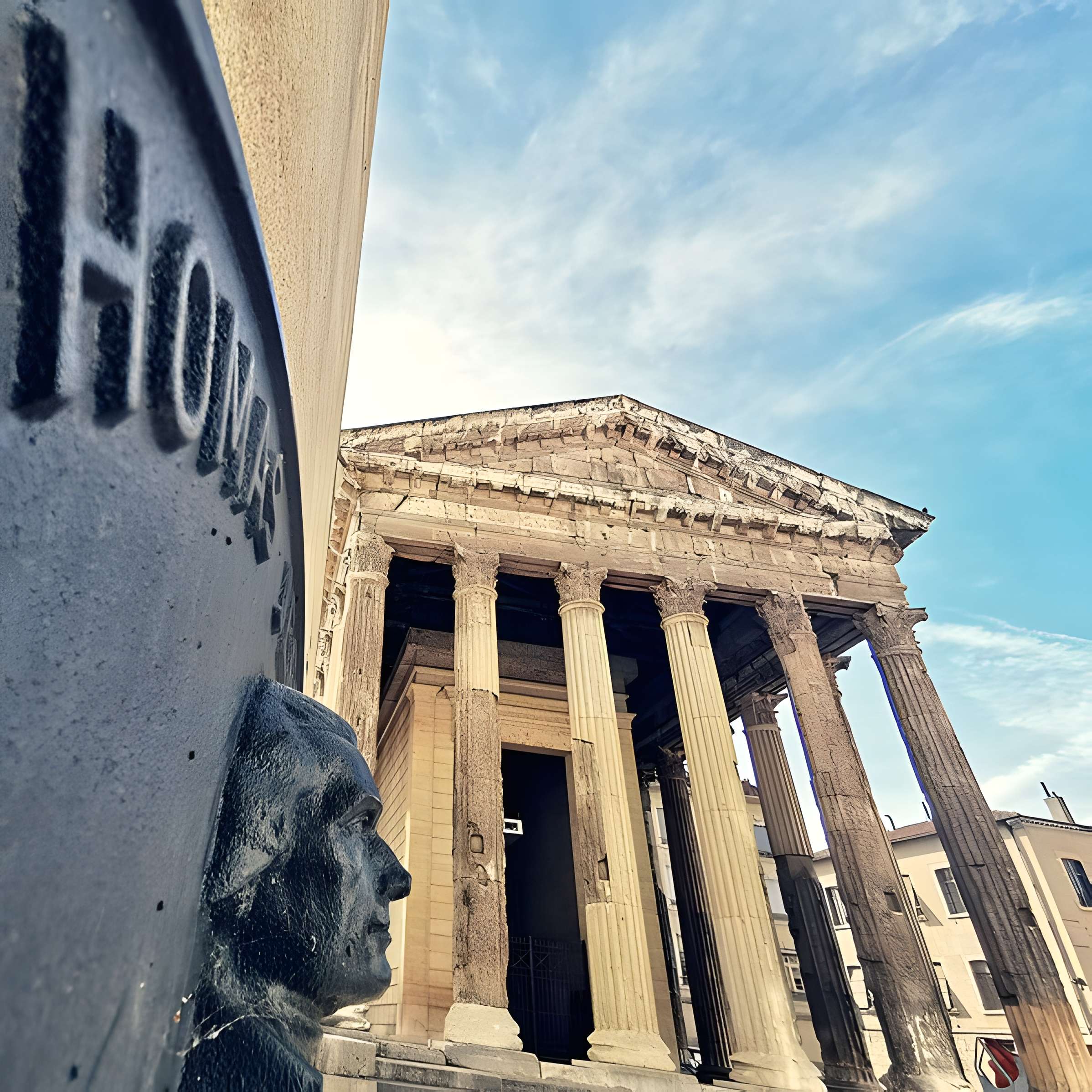 Temple d'Auguste et de Livie à Vienne