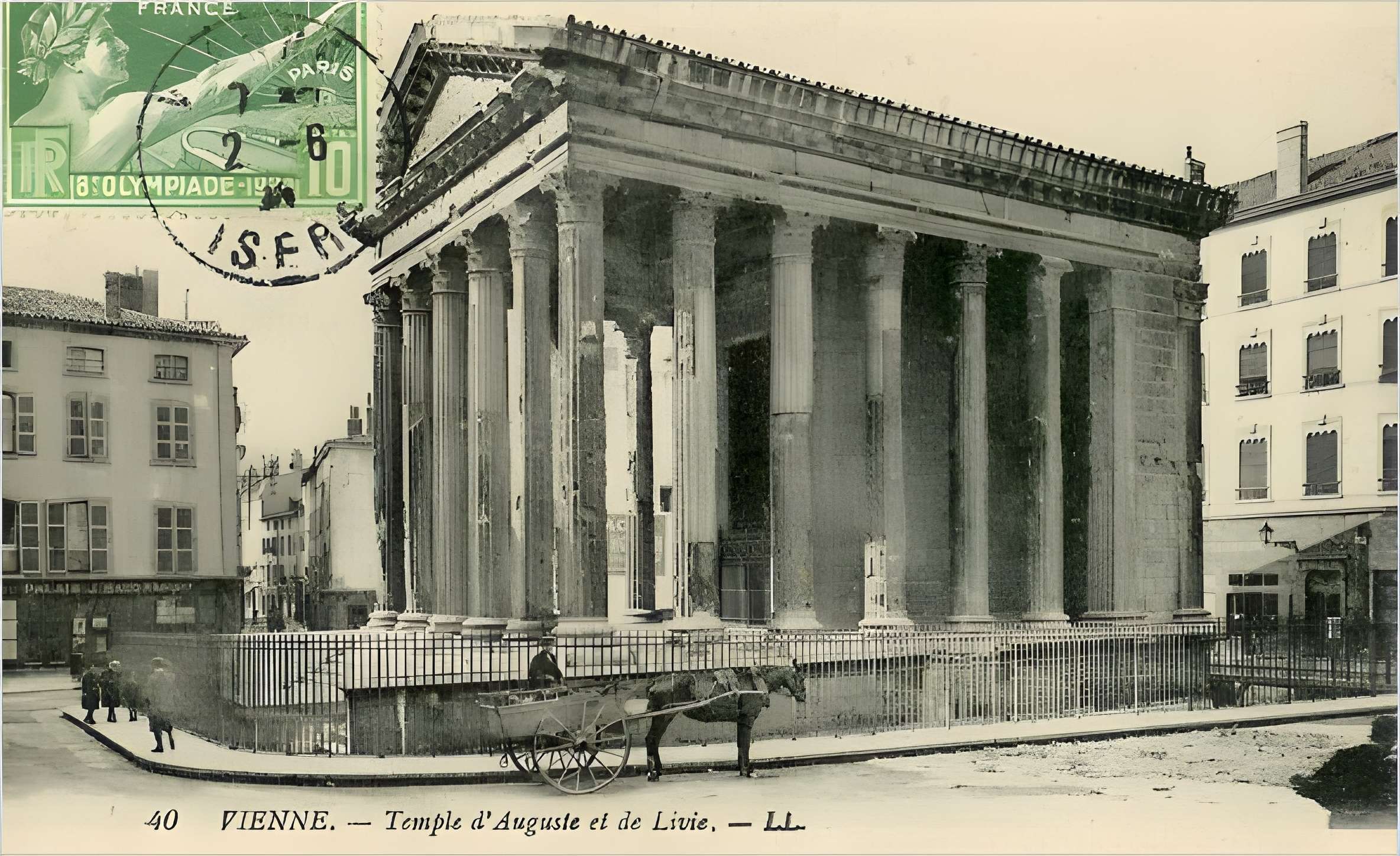 Temple d'Auguste et de Livie à Vienne