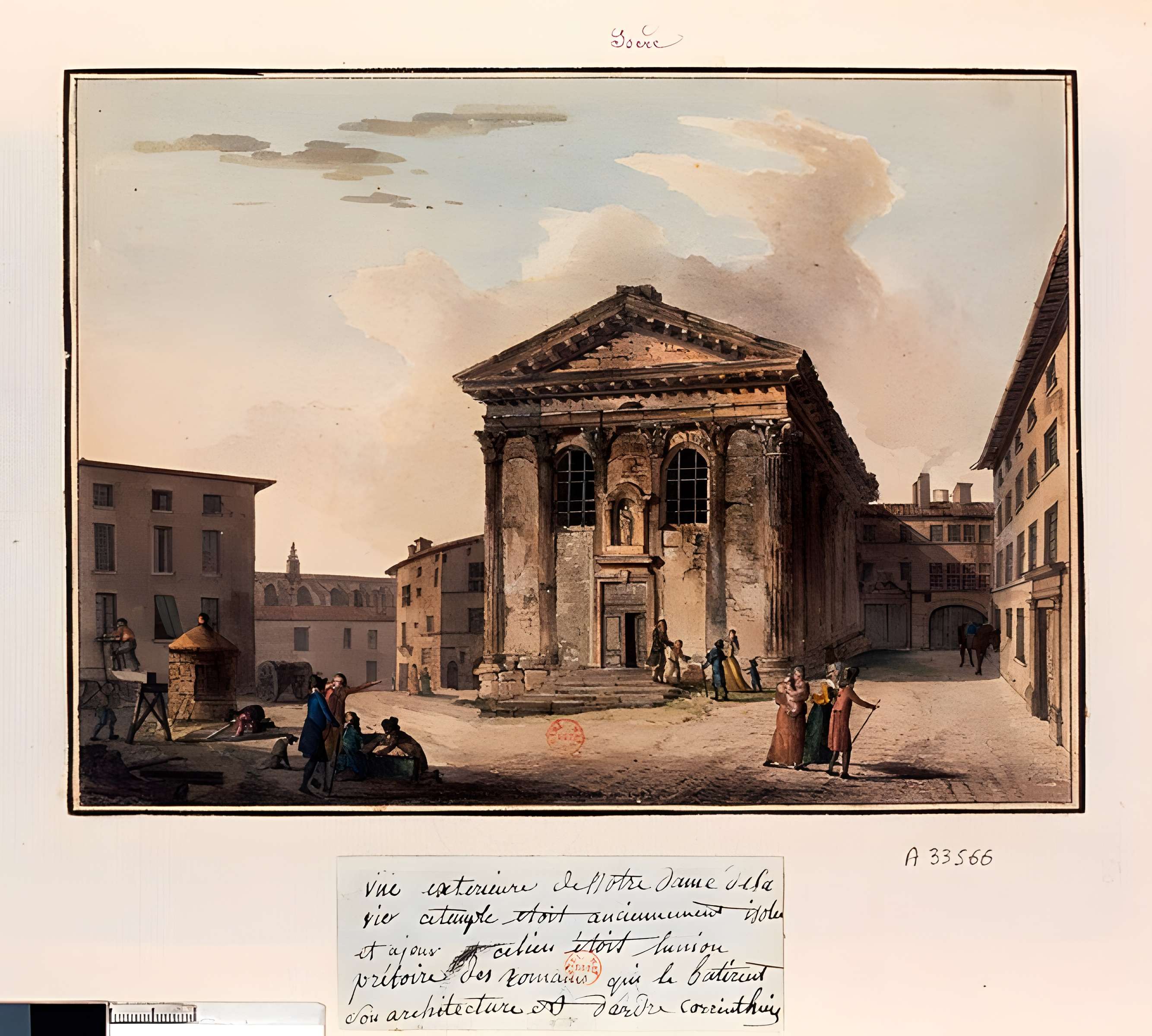 Temple d'Auguste et de Livie à Vienne