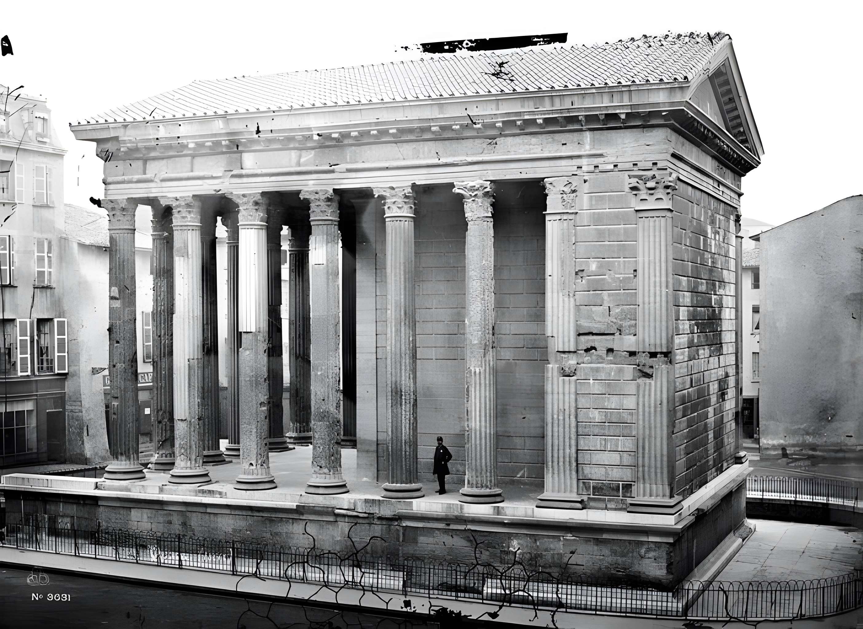 Temple d'Auguste et de Livie à Vienne