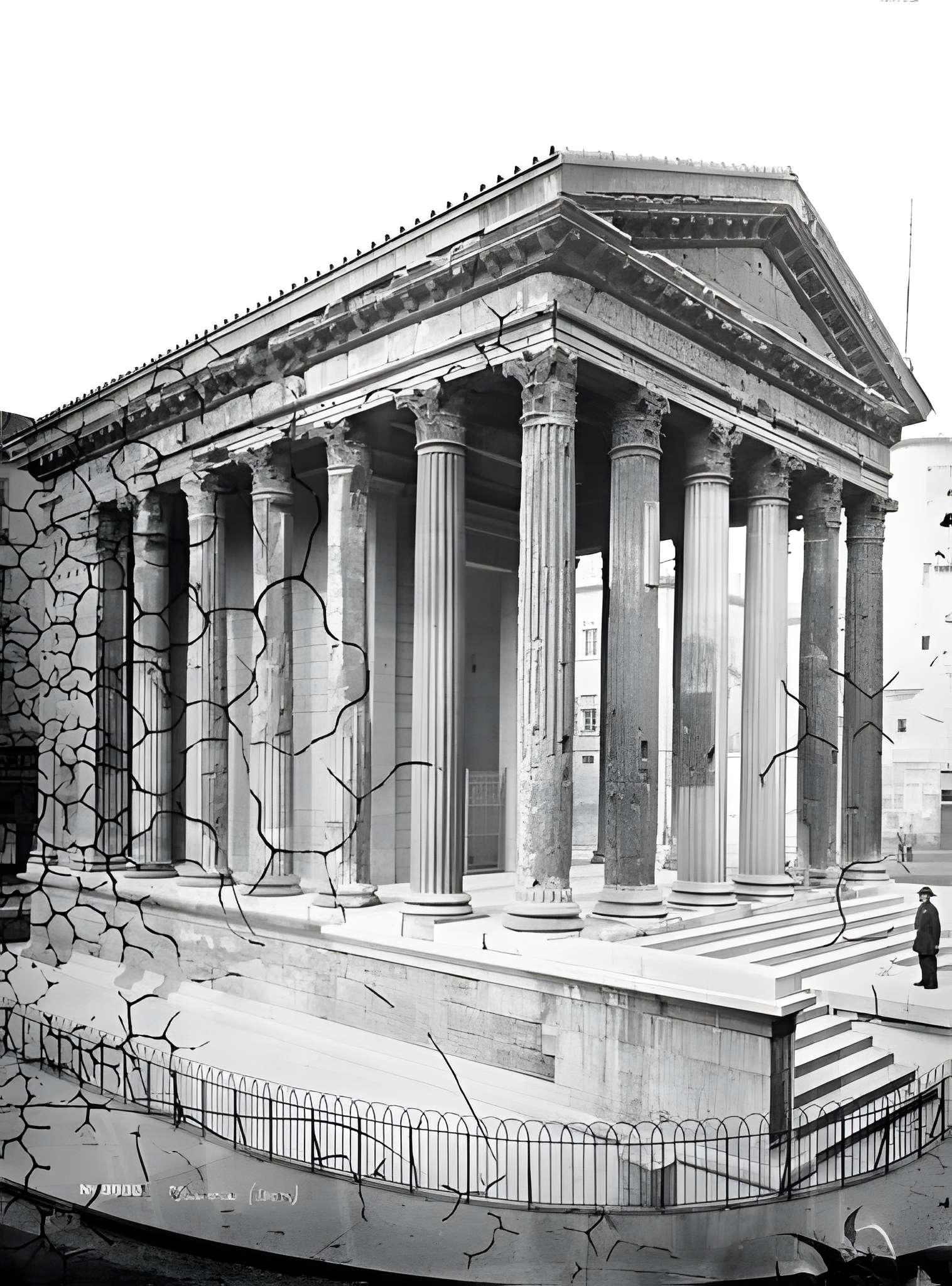 Temple d'Auguste et de Livie à Vienne