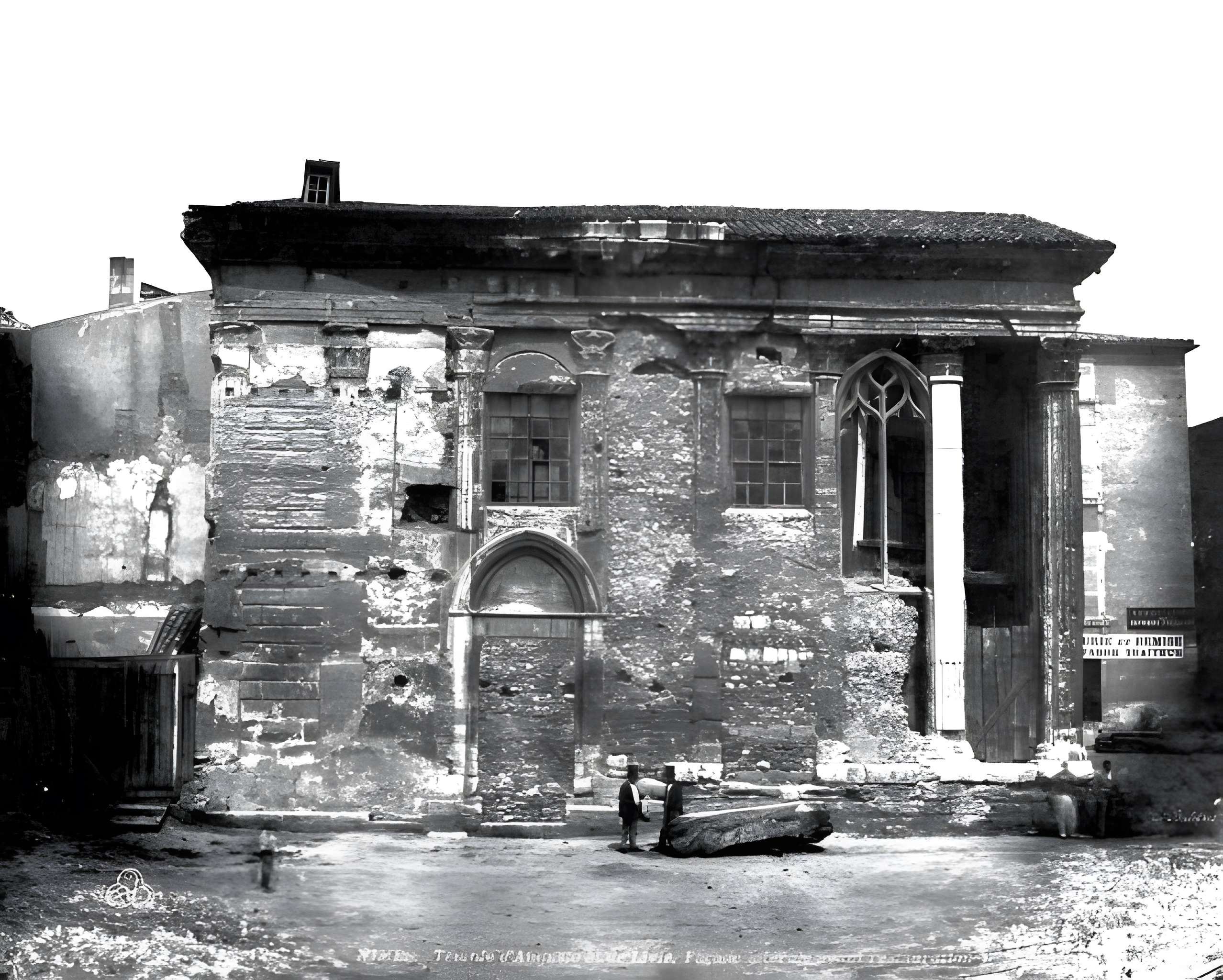 Temple d'Auguste et de Livie à Vienne