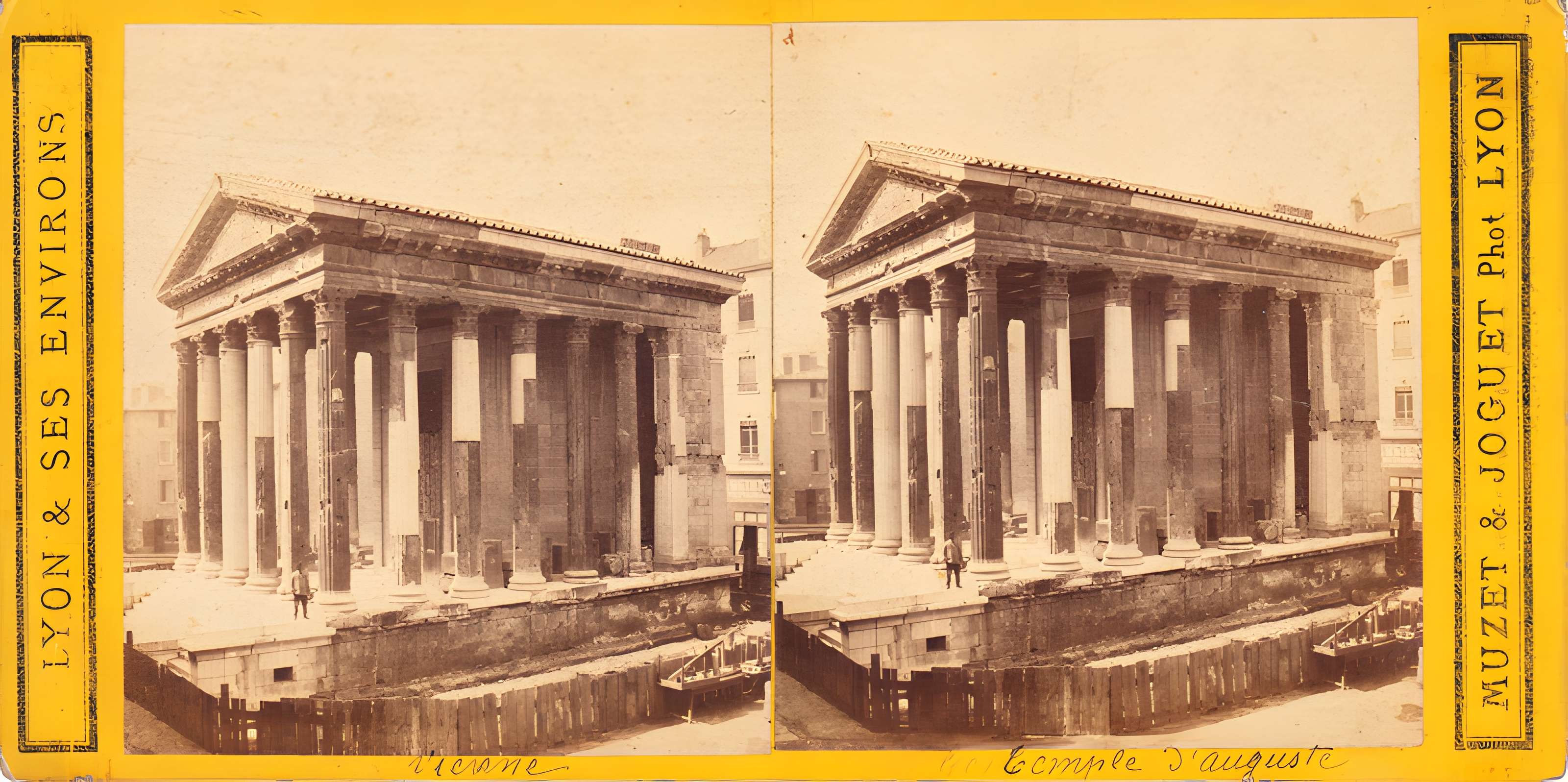 Temple d'Auguste et de Livie à Vienne