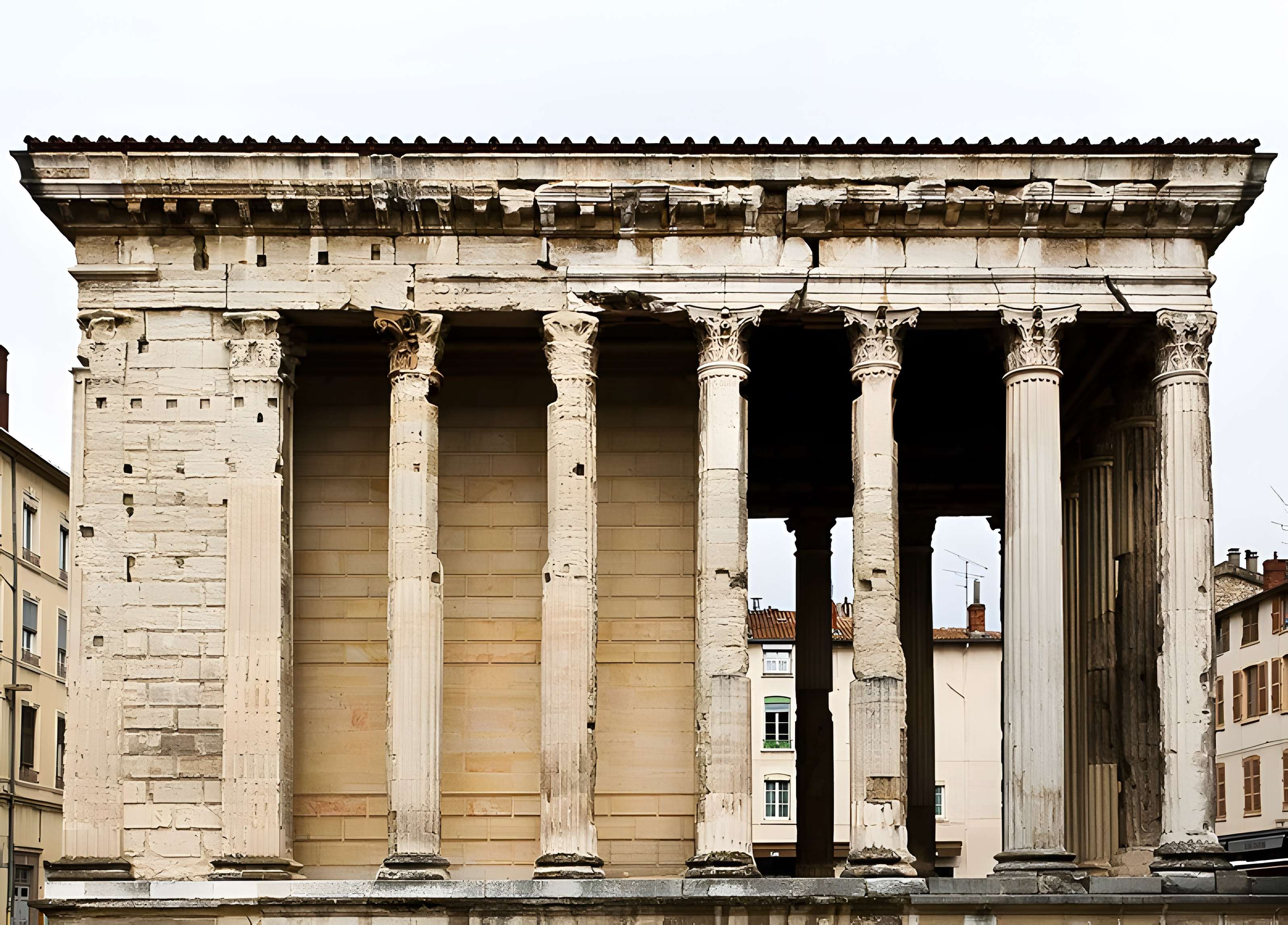 Temple d'Auguste et de Livie à Vienne