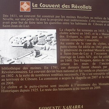 Couvent des Récollets de Ciboure