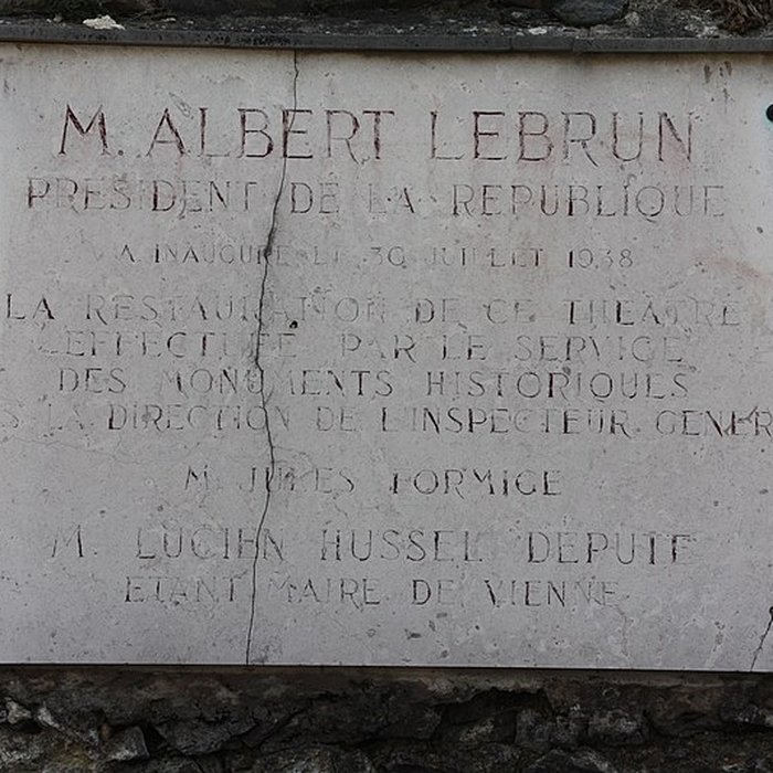 Photo de Théâtre antique de Vienne