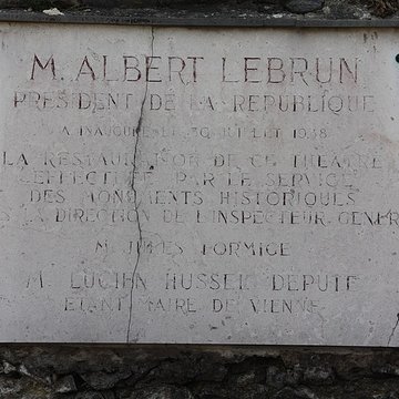 Théâtre antique de Vienne 