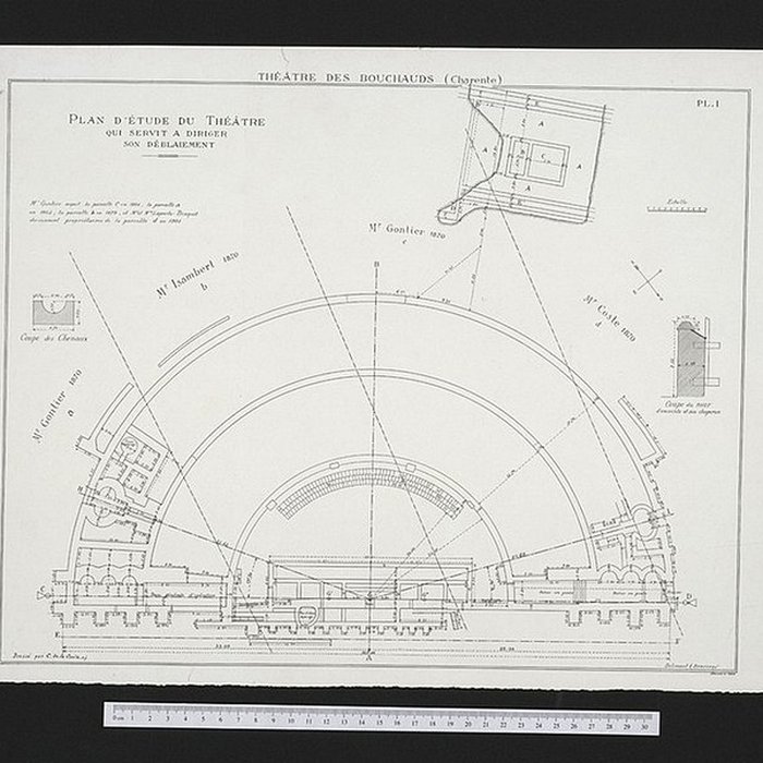Photo de Théâtre gallo-romain des Bouchauds à Saint-Cybardeaux