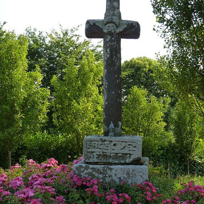 Photo de Croix de chemin en granit de Bourbriac