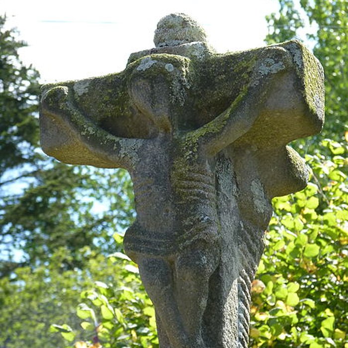 Photo de Croix de chemin en pierre de Tréglamus