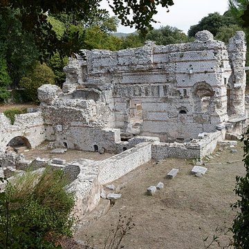 Thermes romains de Cimiez, dans le domaine de la villa Garin de Cacconata