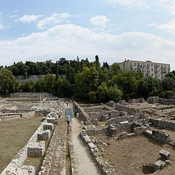 Thermes romains de Cimiez, dans le domaine de la villa Garin de Cacconata
