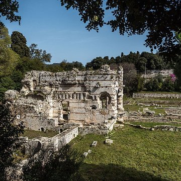 Thermes romains de Cimiez, dans le domaine de la villa Garin de Cacconata
