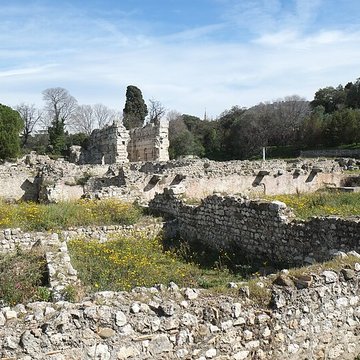 Thermes romains de Cimiez, dans le domaine de la villa Garin de Cacconata