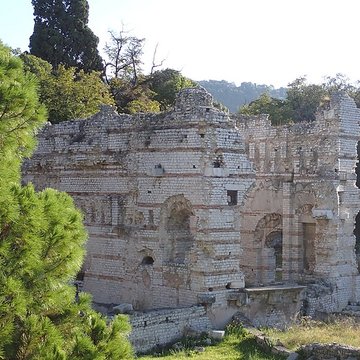Thermes romains de Cimiez, dans le domaine de la villa Garin de Cacconata
