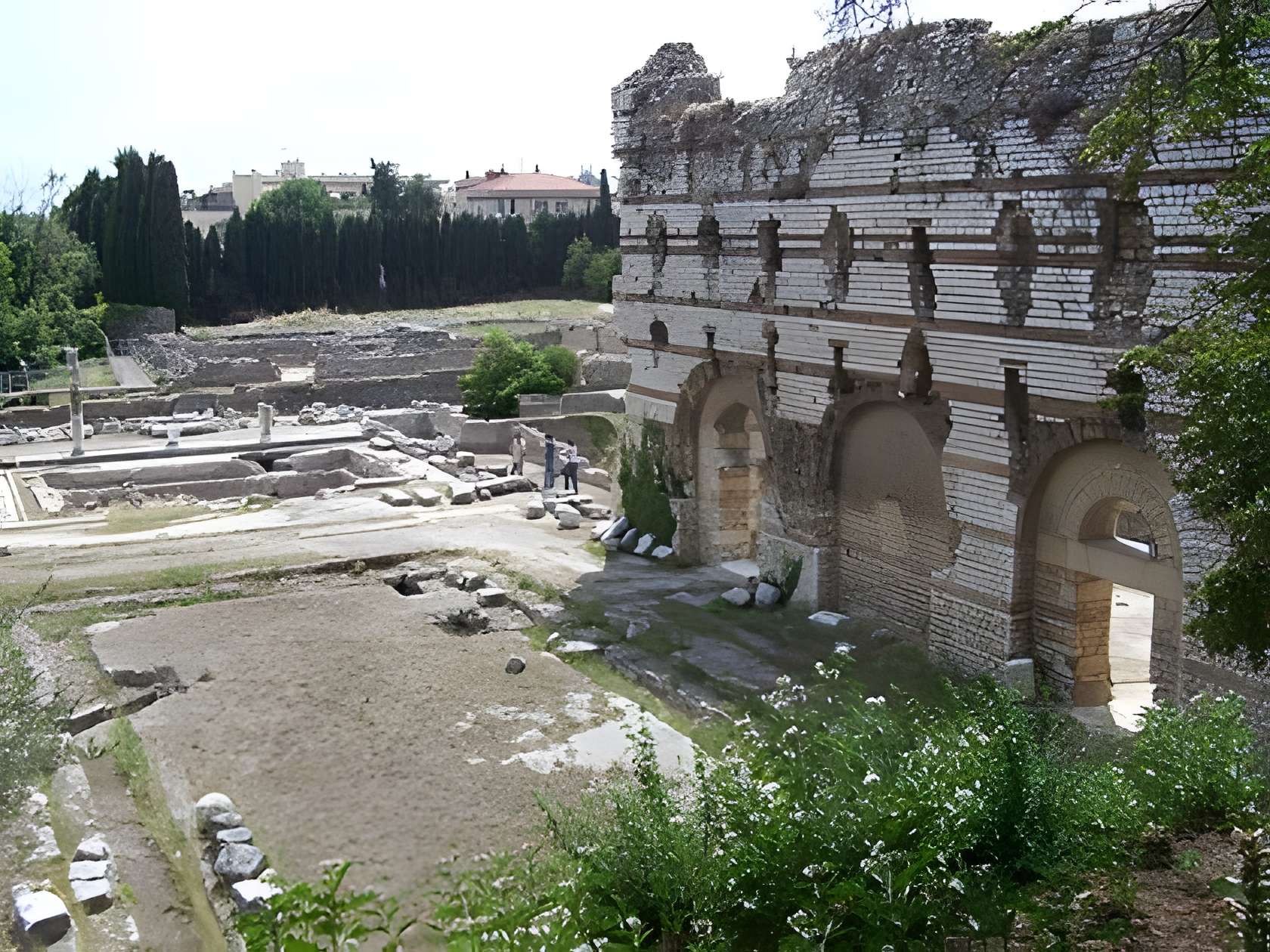 Thermes romains de Cimiez à Nice 