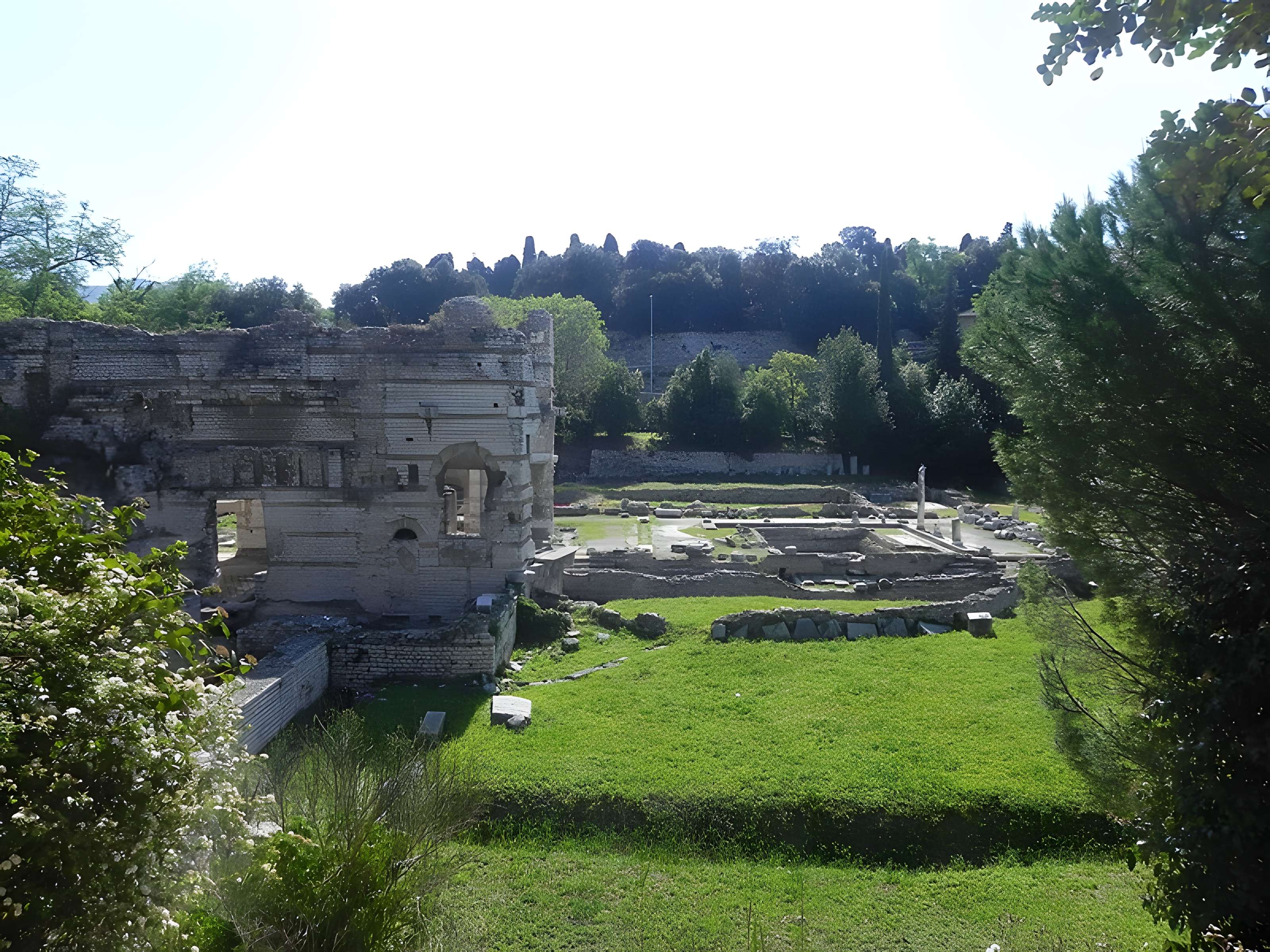 Thermes romains de Cimiez, dans le domaine de la villa Garin de Cacconata