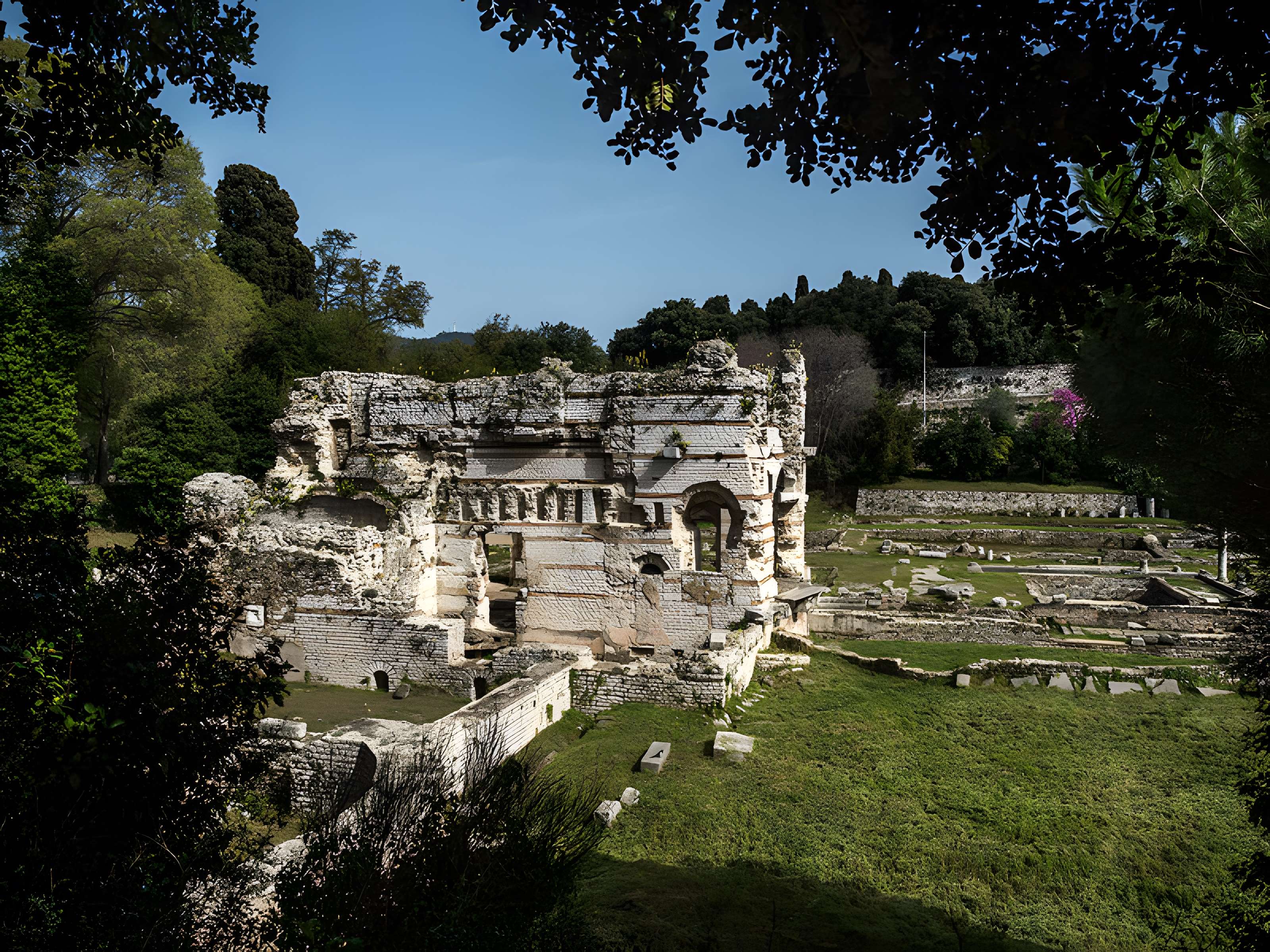 Thermes romains de Cimiez, dans le domaine de la villa Garin de Cacconata