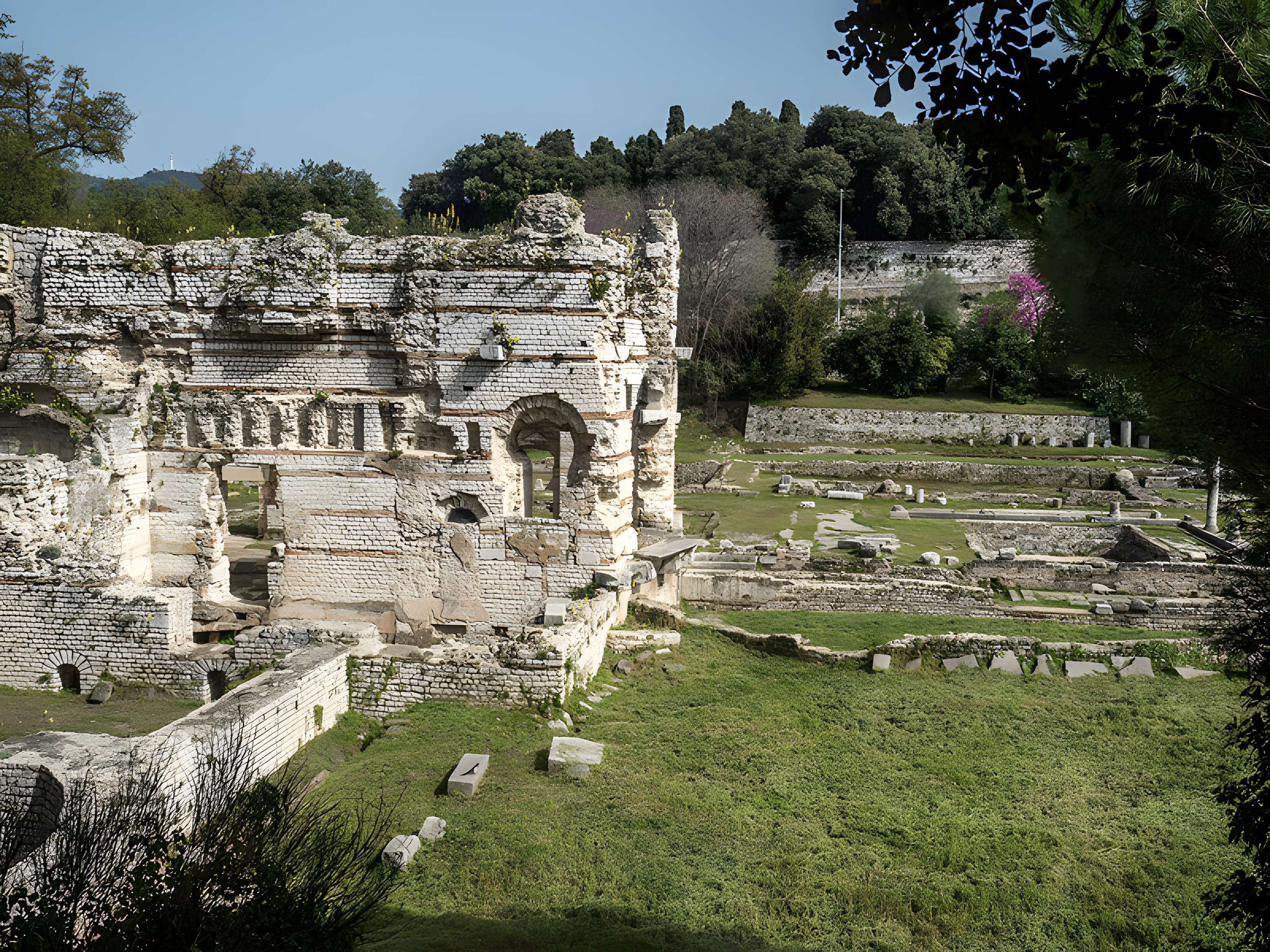 Thermes romains de Cimiez, dans le domaine de la villa Garin de Cacconata