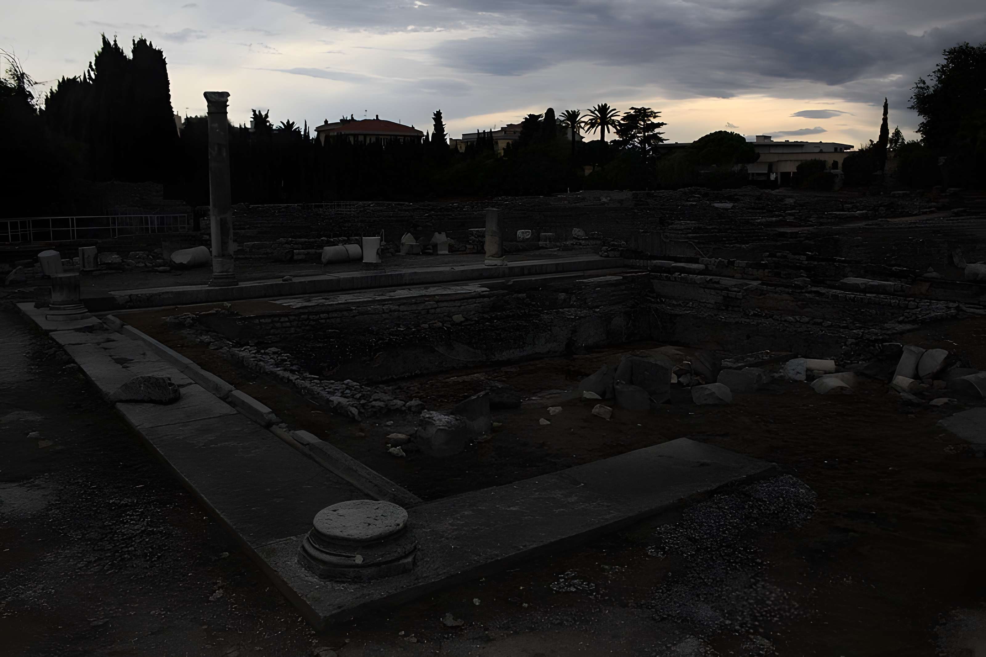 Thermes romains de Cimiez, dans le domaine de la villa Garin de Cacconata