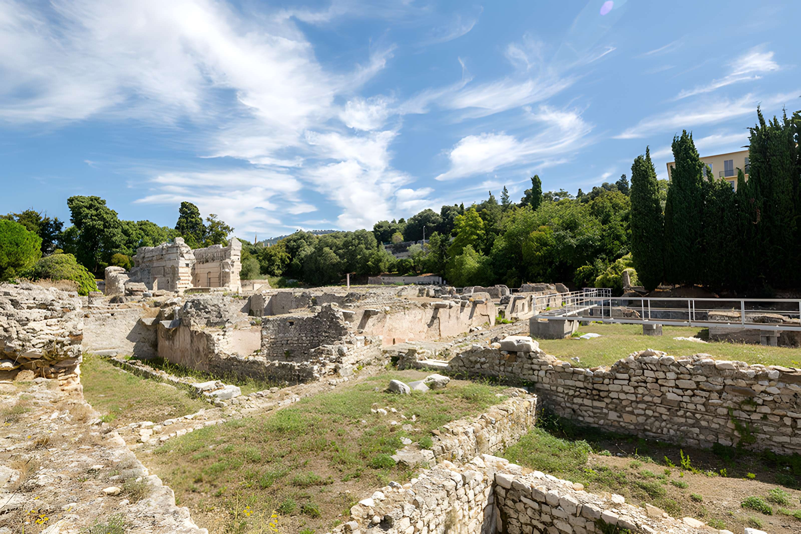 Thermes romains de Cimiez, dans le domaine de la villa Garin de Cacconata