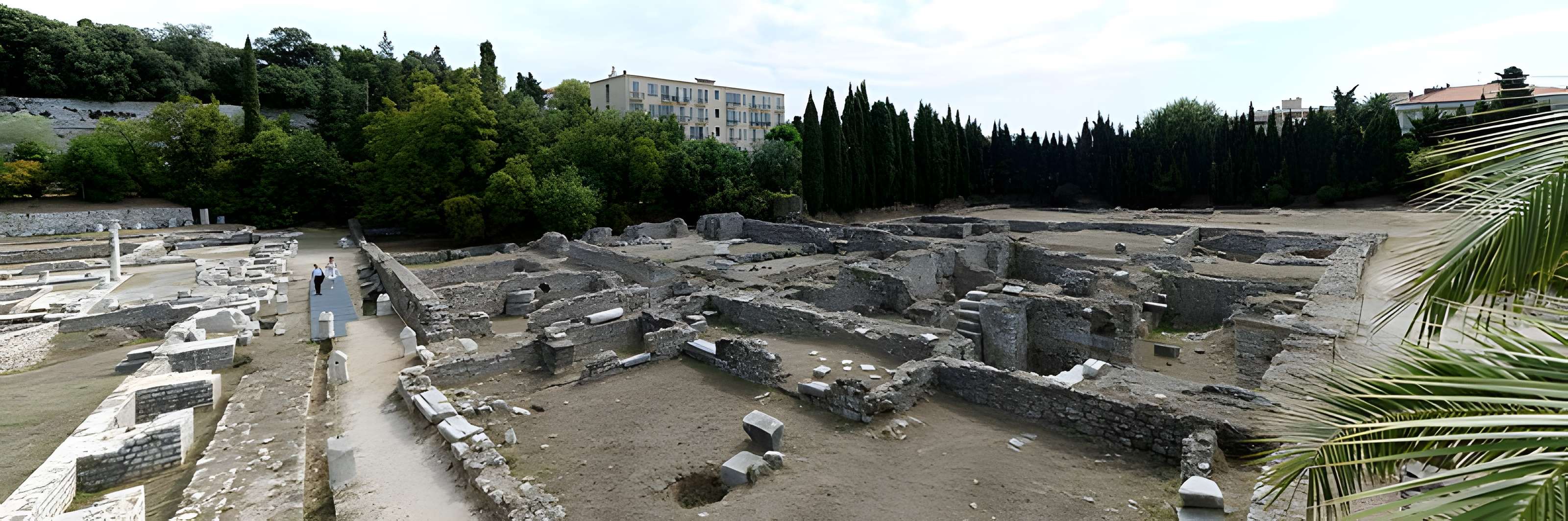 Thermes romains de Cimiez, dans le domaine de la villa Garin de Cacconata