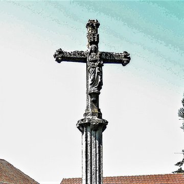 Croix de cimetière de Bouverans