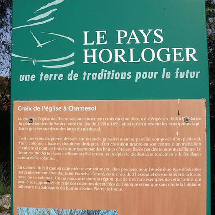 Photo de Croix de cimetière de Chamesol