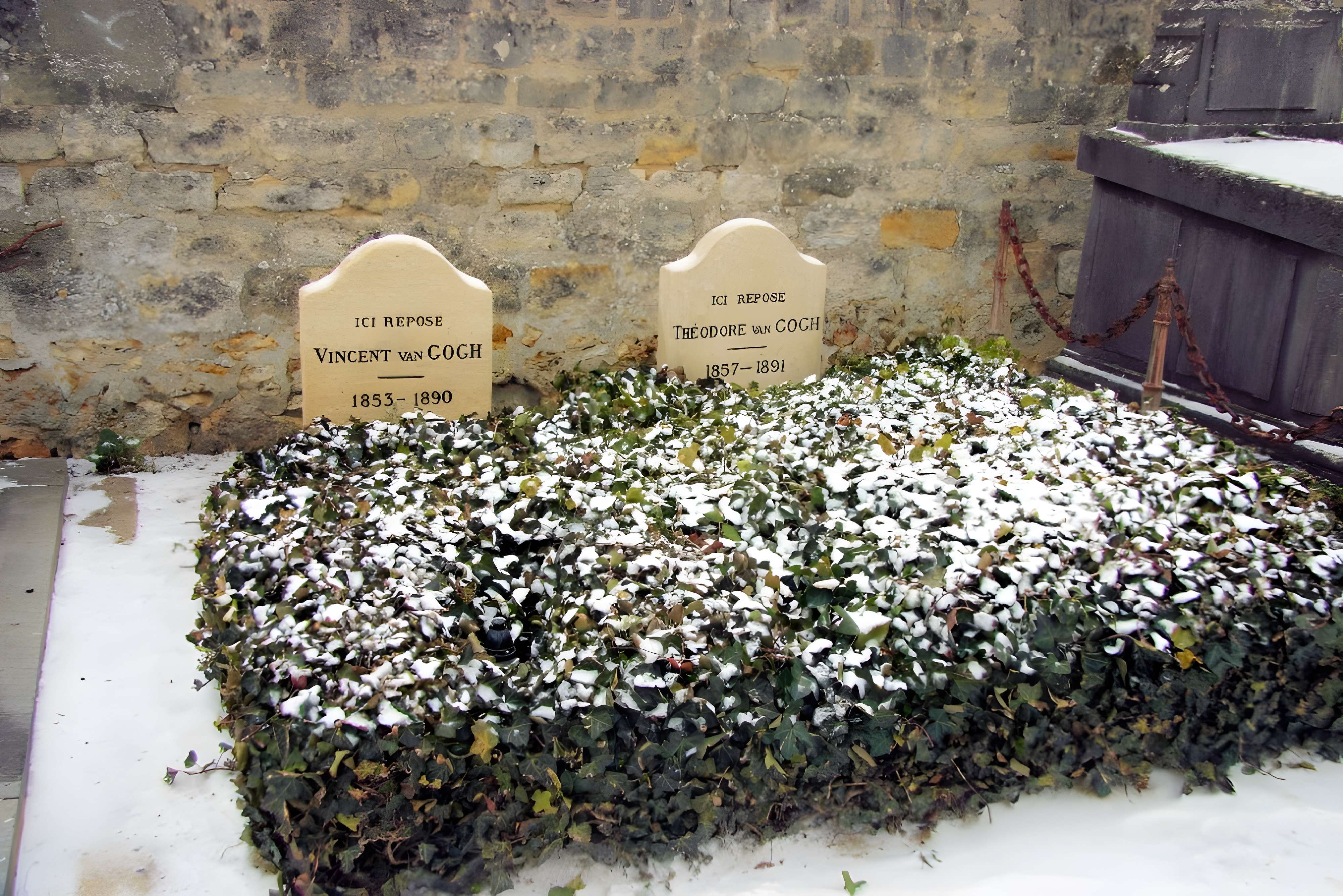 Tombe de Vincent van Gogh et de Théo à Auvers-sur-Oise 