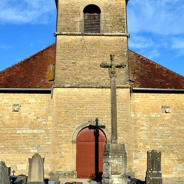 Croix de cimetière de Courlaoux