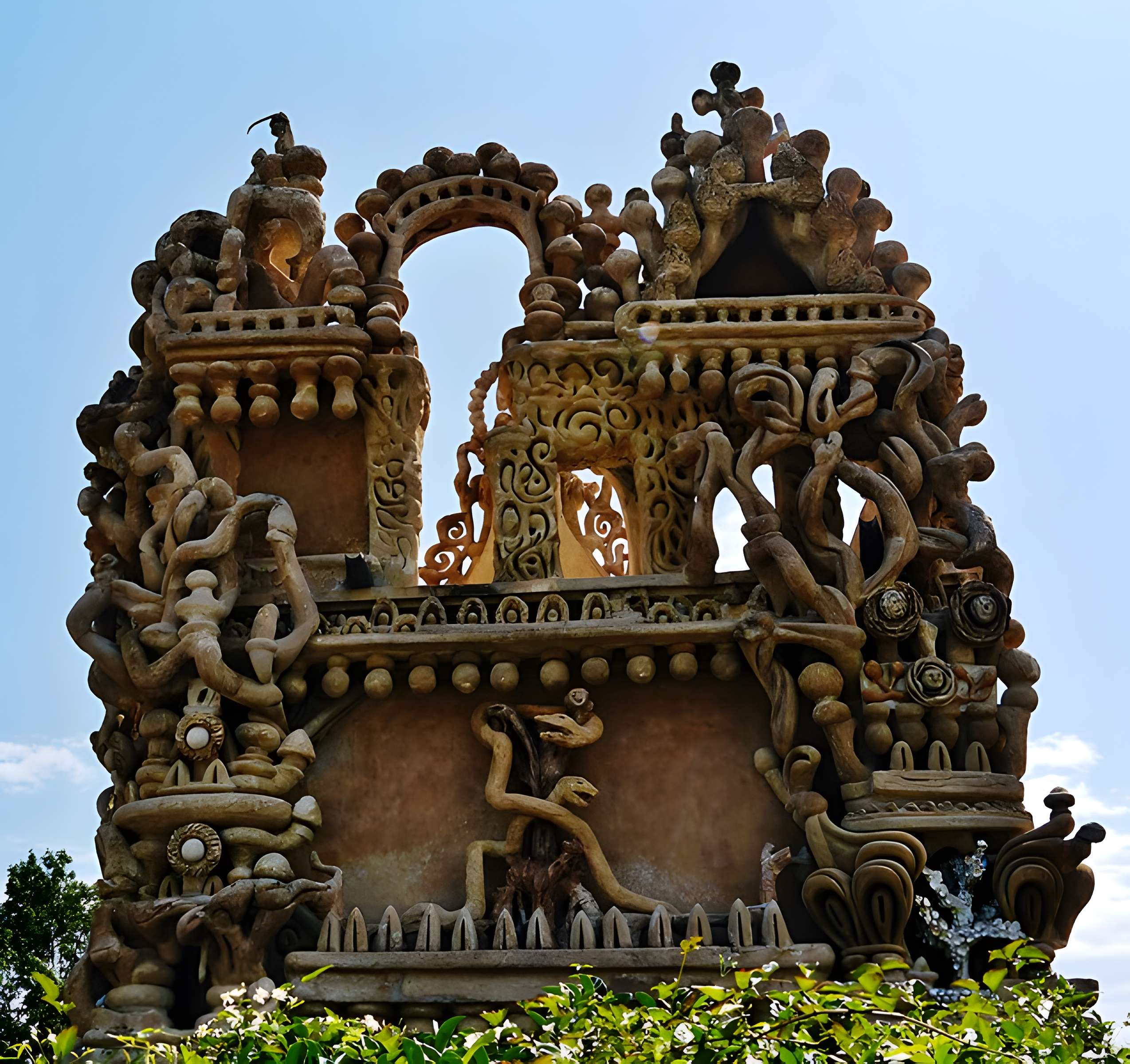 Tombe du Facteur Cheval à Hauterives