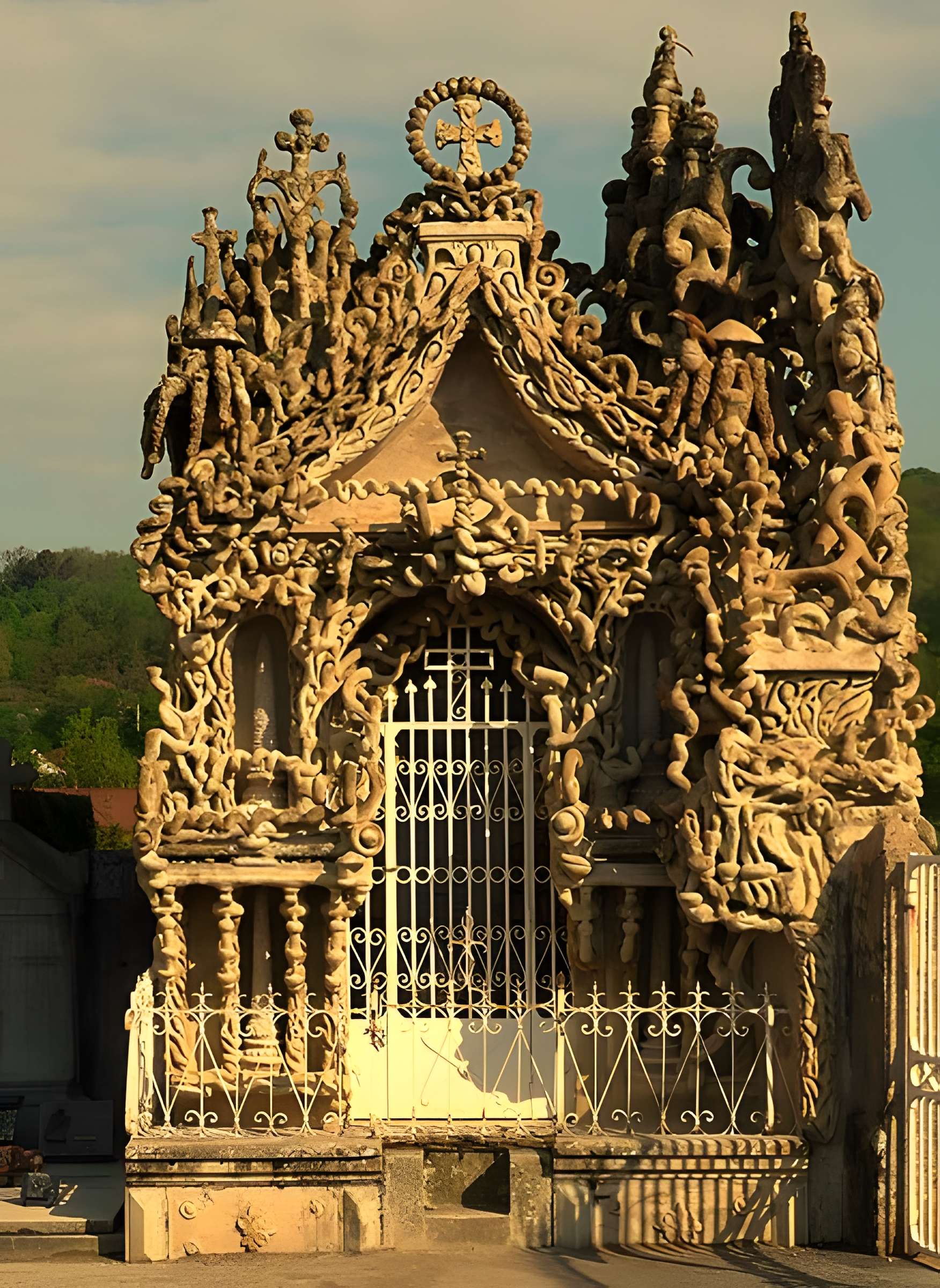 Tombe du Facteur Cheval à Hauterives