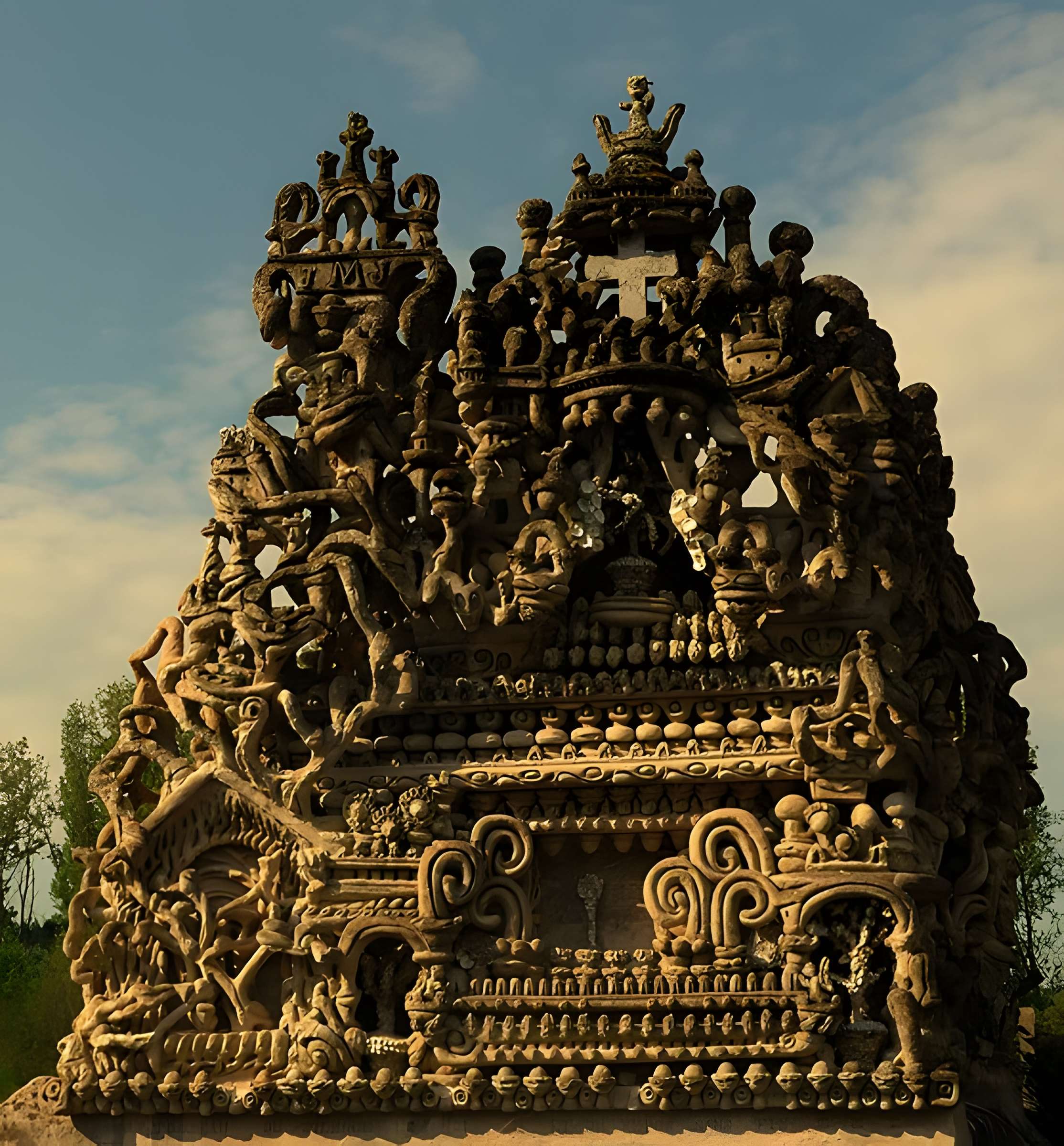 Tombe du Facteur Cheval à Hauterives