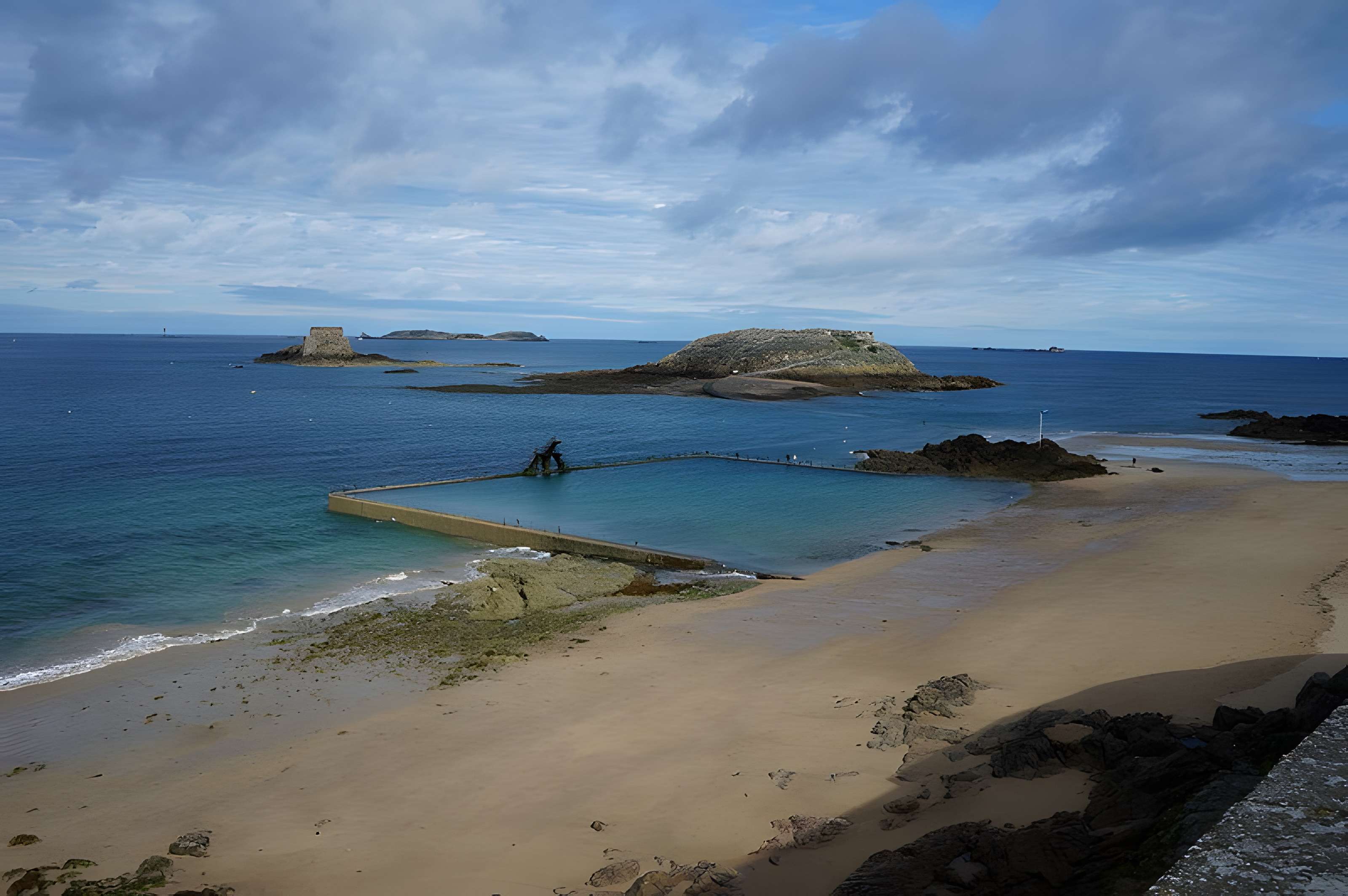 Tombeau de Chateaubriand à Saint-Malo