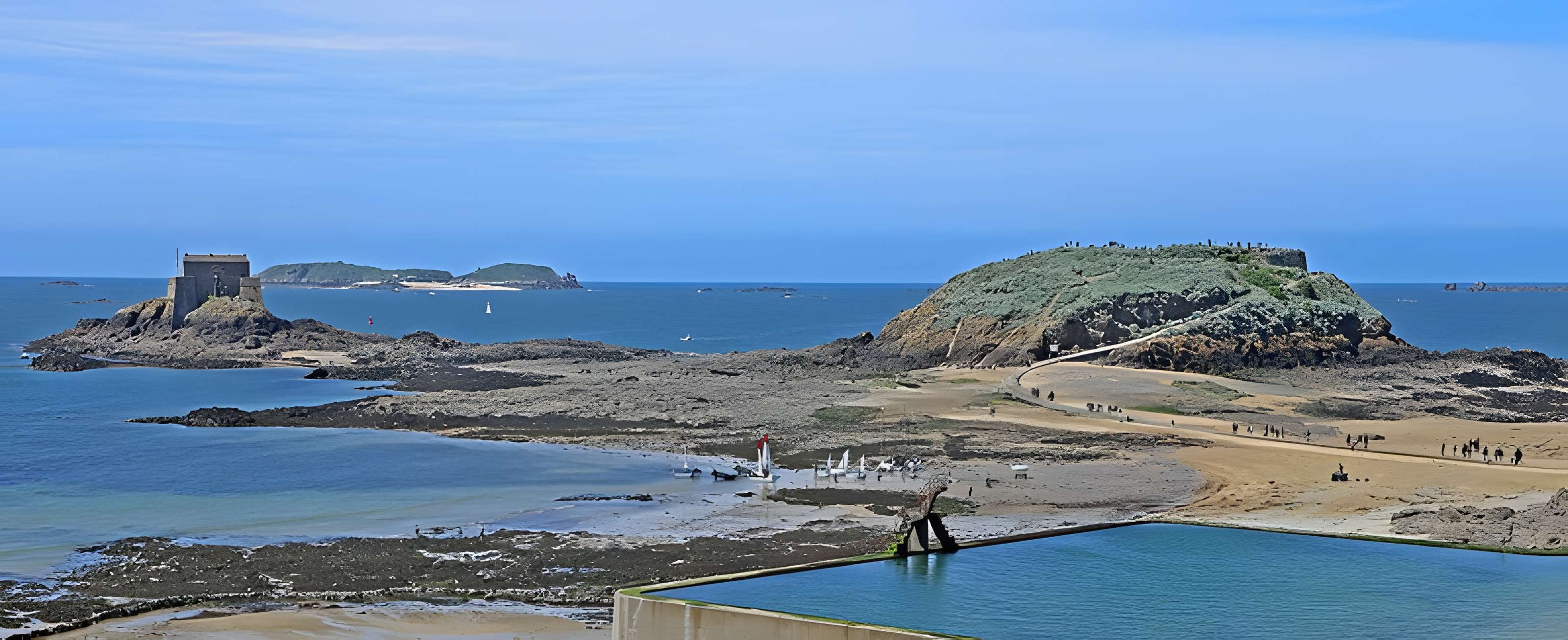 Tombeau de Chateaubriand à Saint-Malo
