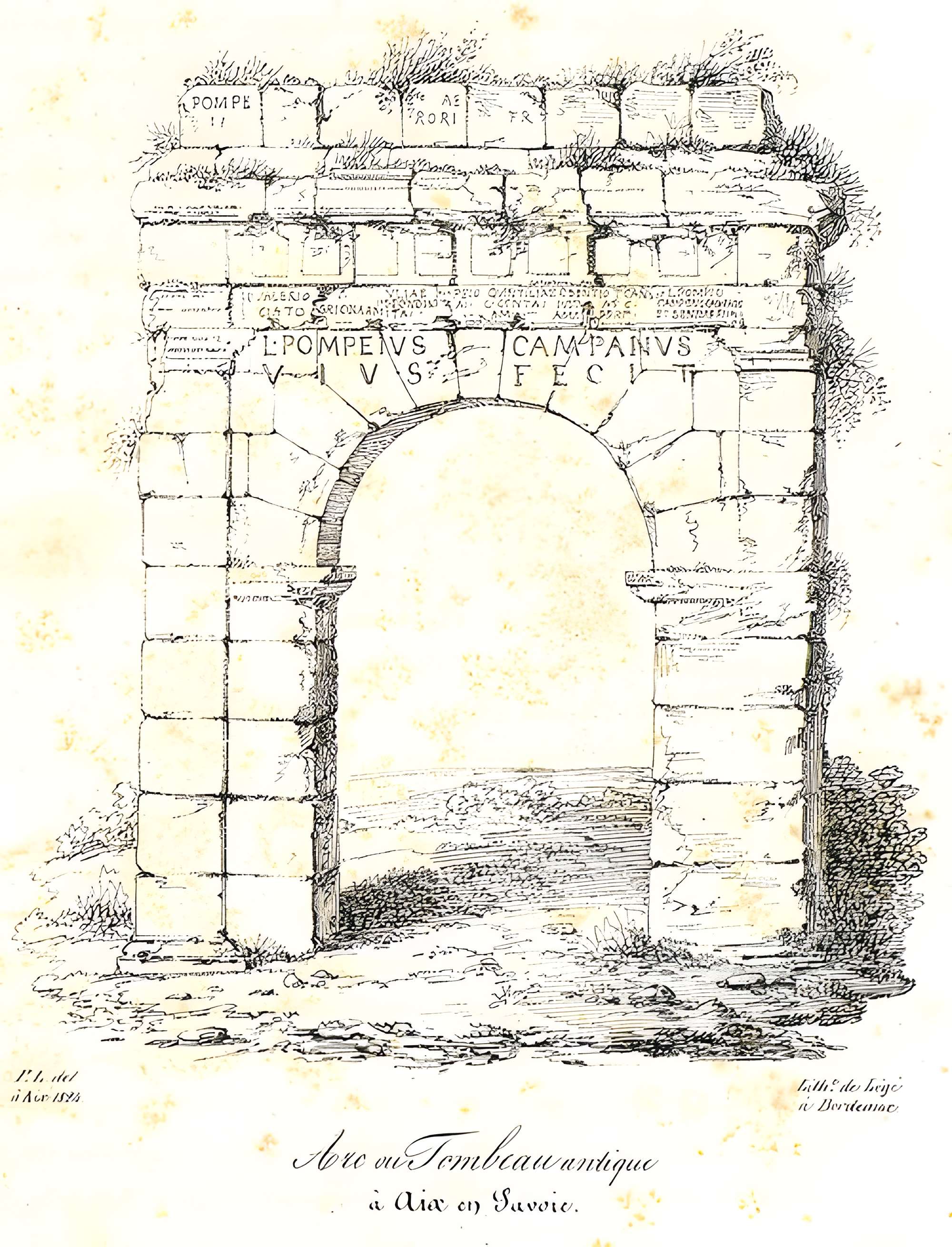 Arc de Campanus d'Aix-les-Bains