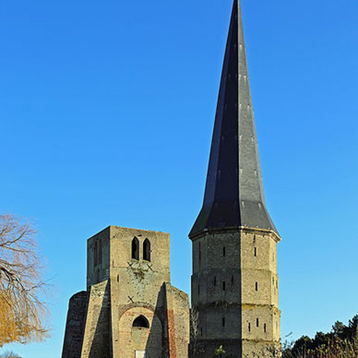 Photo de Tour Carrée de lAbbaye de Saint-Winoc