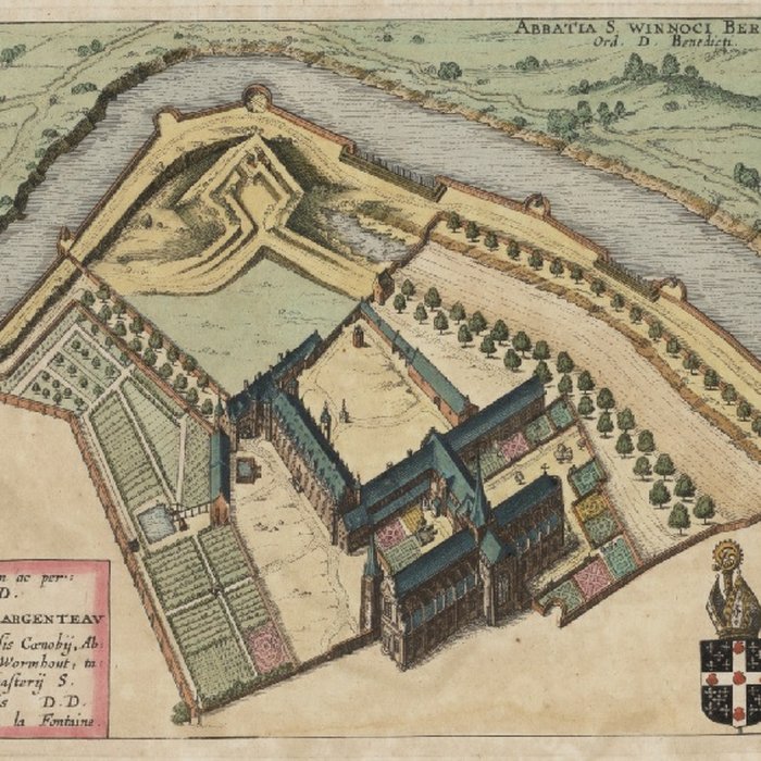 Photo de Tour Carrée de lAbbaye de Saint-Winoc