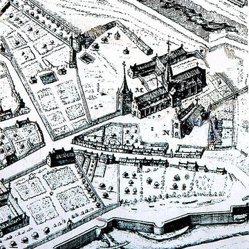 Tour Carrée de lAbbaye de Saint-Winoc