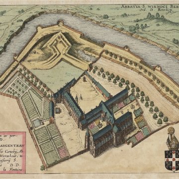 Tour Carrée de lAbbaye de Saint-Winoc