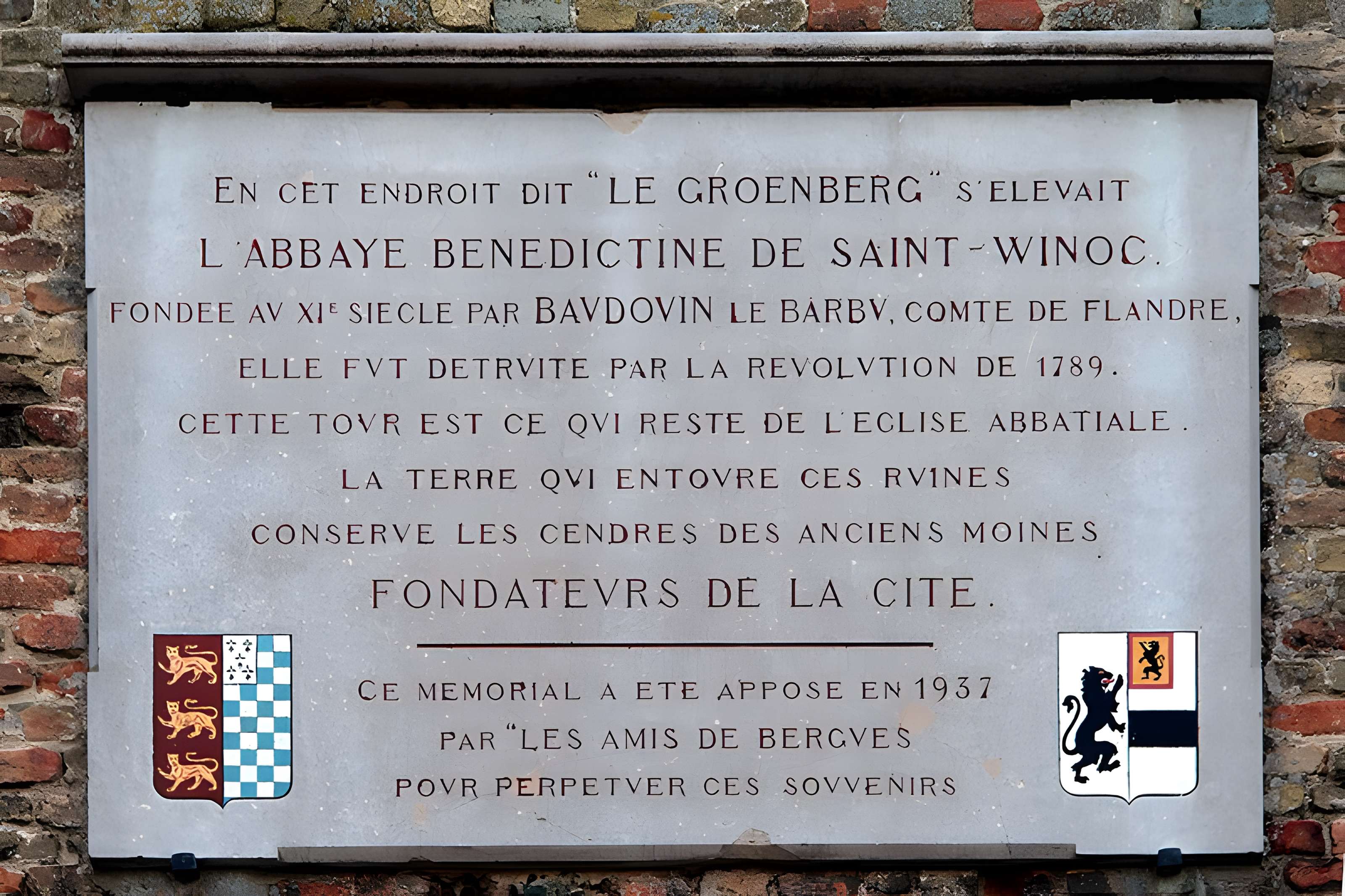 Tour Carrée de l'Abbaye de Saint-Winoc